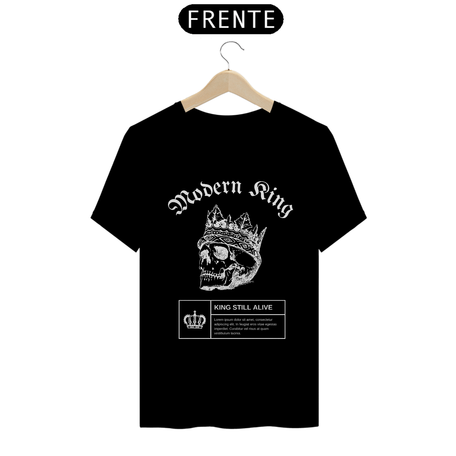 Camiseta Modern Ring Preta