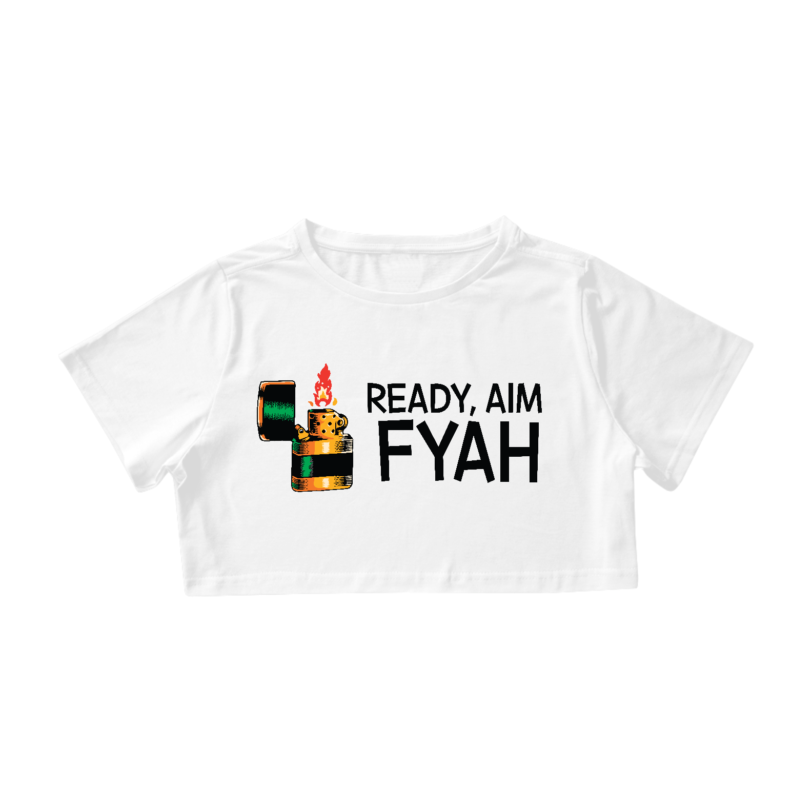 Nome do produto: CROPPED READY,AIM,FYAH