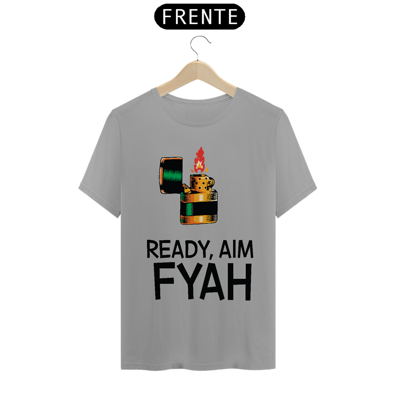 CAMISA READY,AIM,FYAH