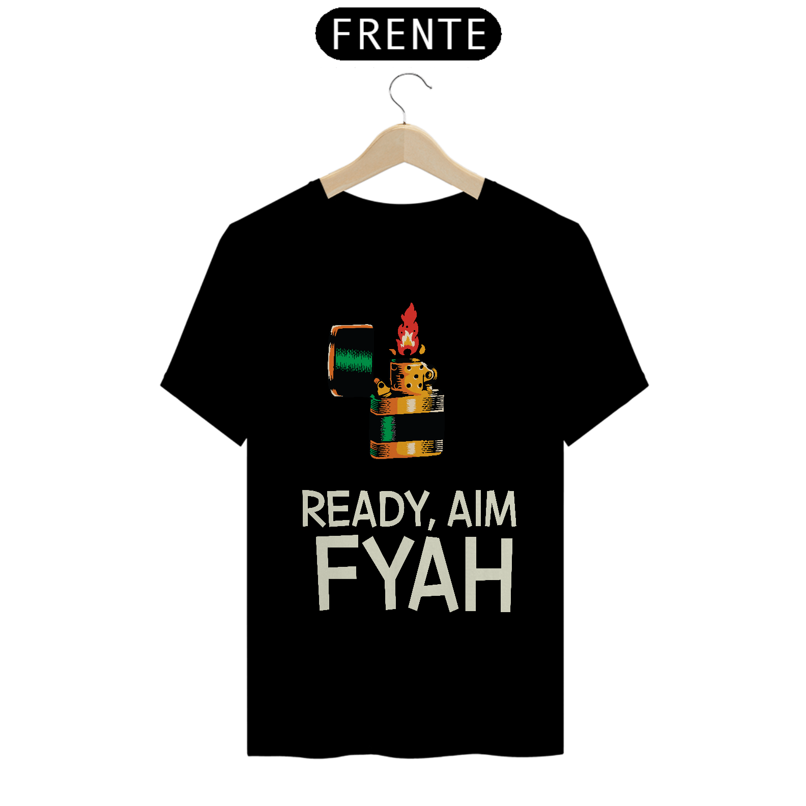 CAMISA READY,AIM,FYAH