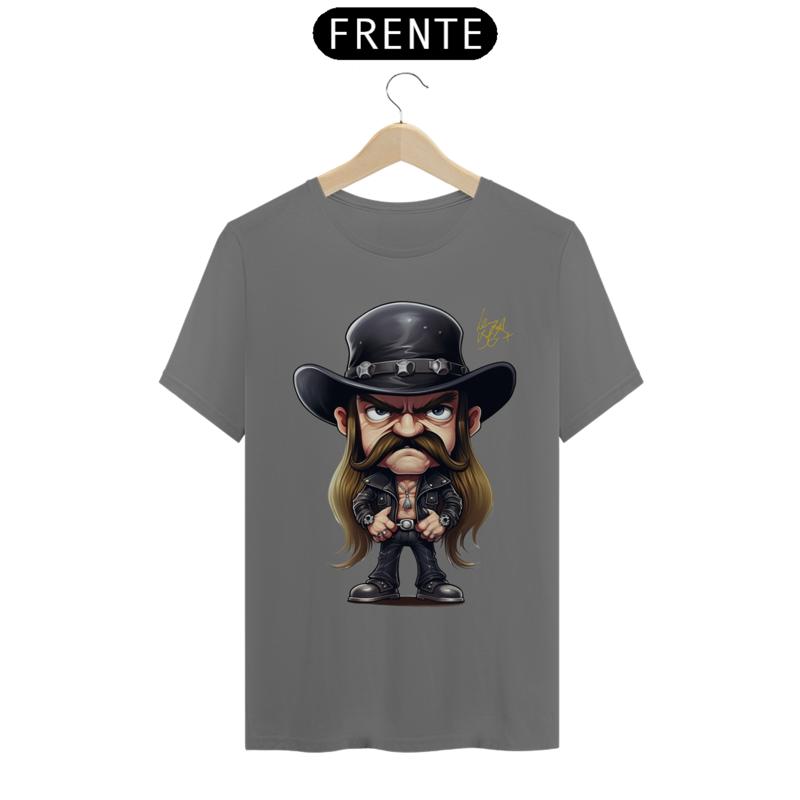 Nome do produto: Camiseta T-shirt Estonada Lemmy Kilmister