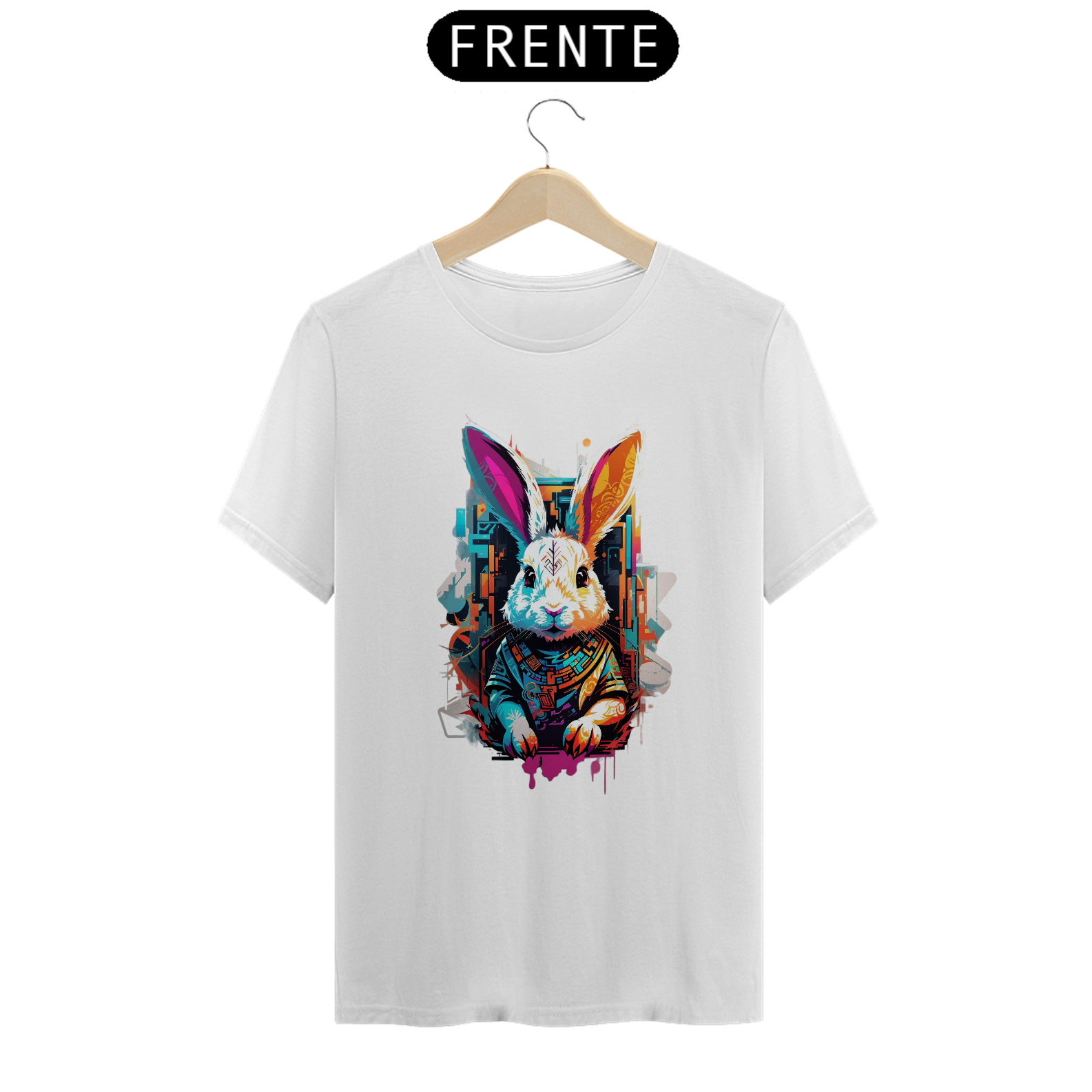 Cyber Animal - Color Splash Rabbit