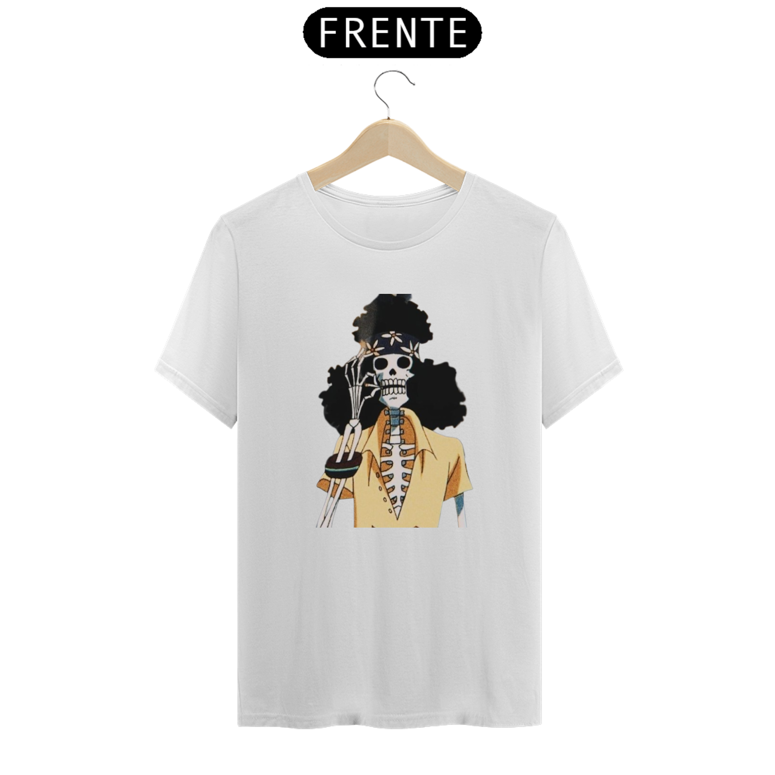 Brook fumando cigarro