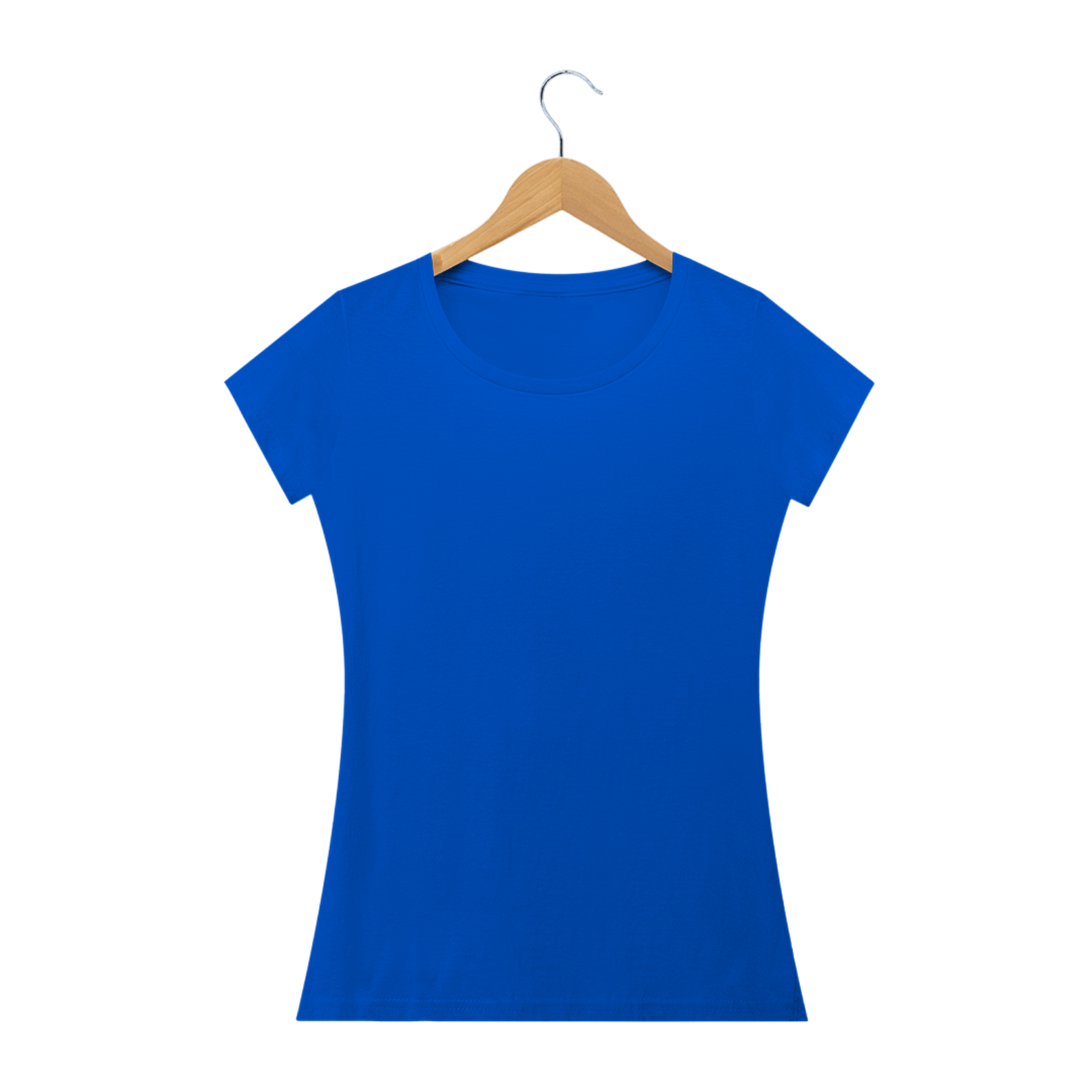Camiseta Feminina Clássica - Azul Royal