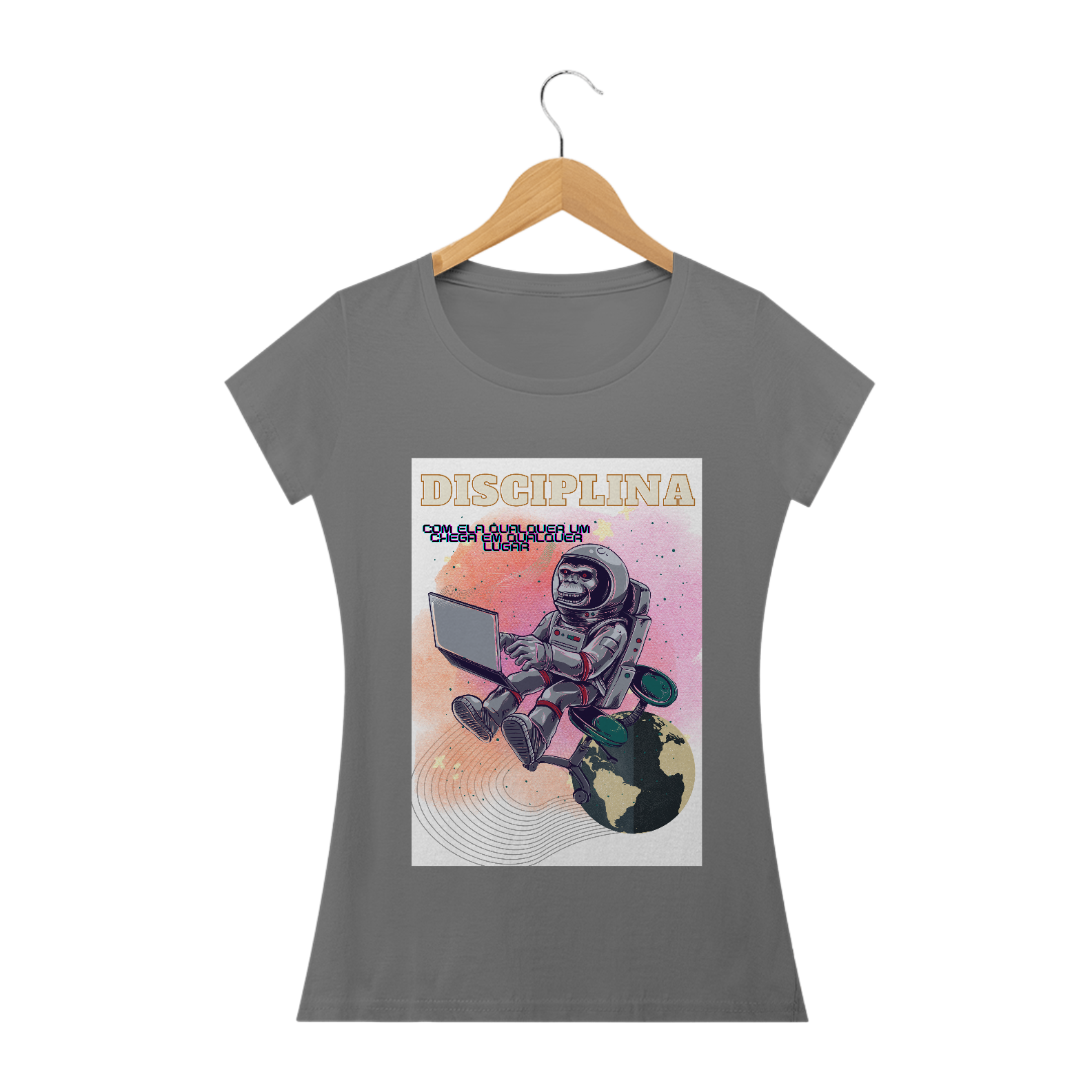 Camiseta BABY LONG ESTONADA R2N Disciplina 