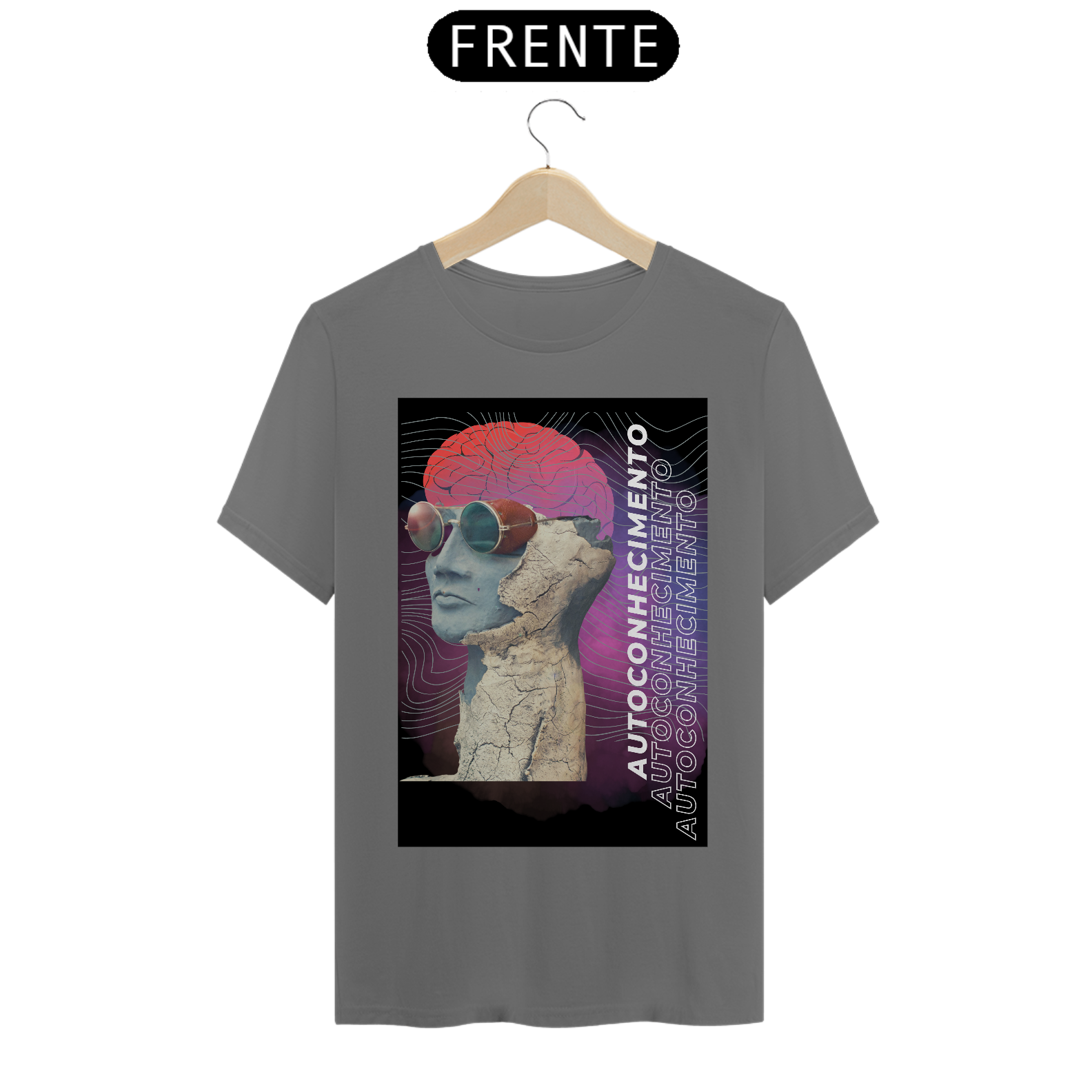 Camiseta T-SHIRT ESTONADA R2N Autoconhecimento 