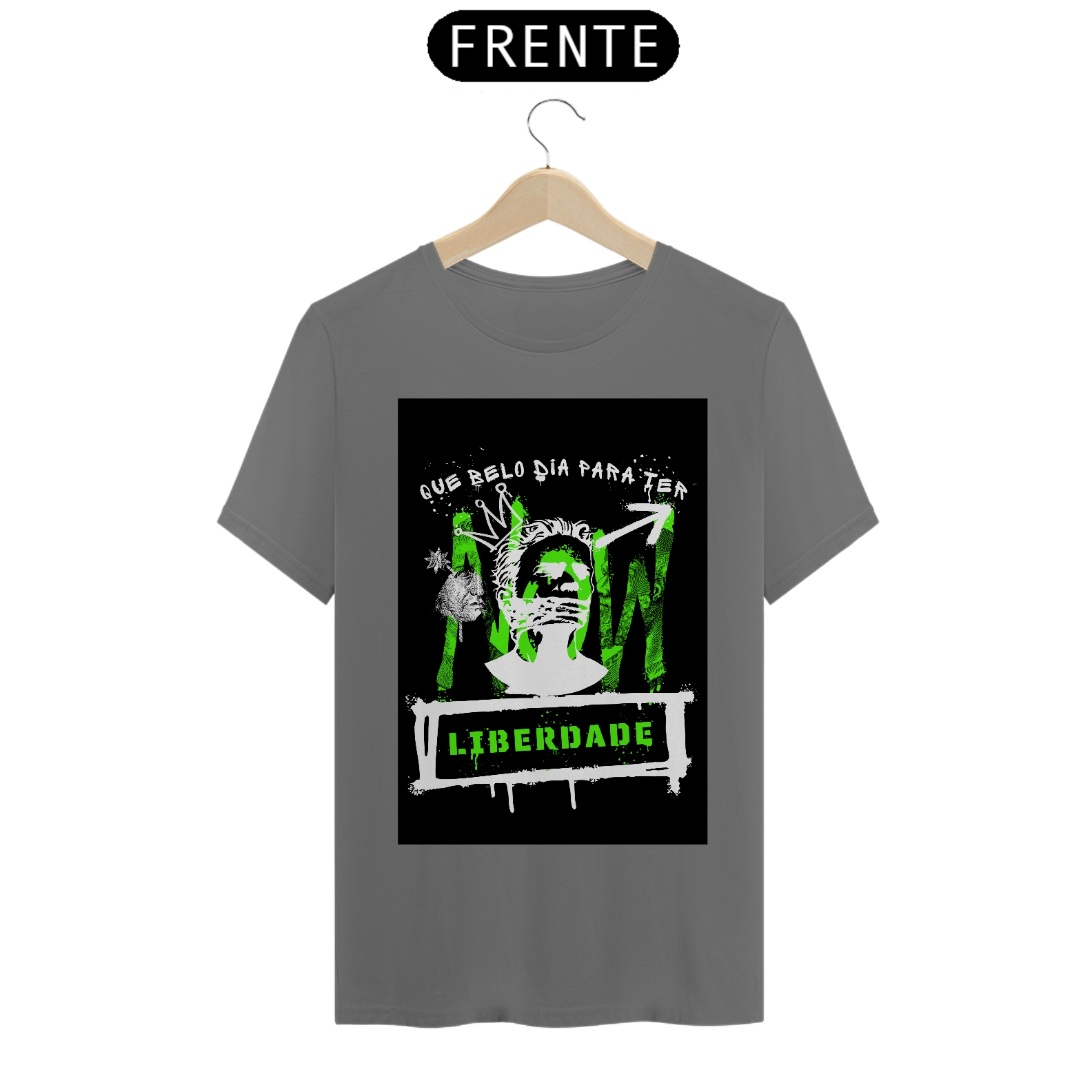 Camiseta T-SHIRT ESTONADA R2N Liberdade 