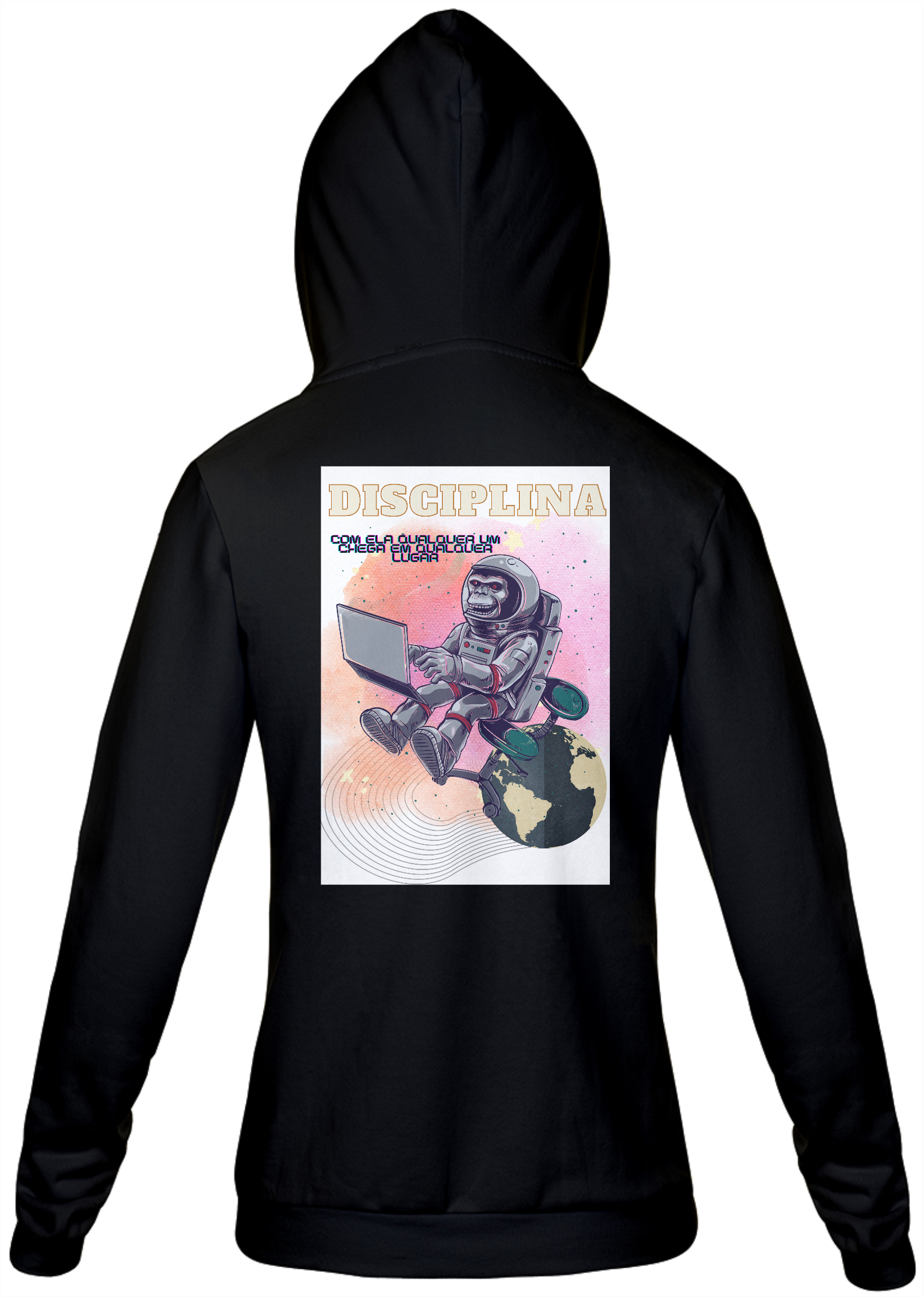 Moletom com Zíper Unissex R2N Disciplina 