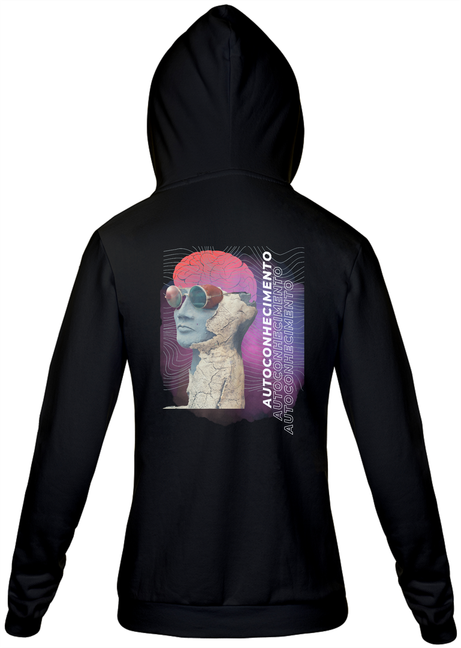 Moletom com Zíper Unissex R2N Autoconhecimento 