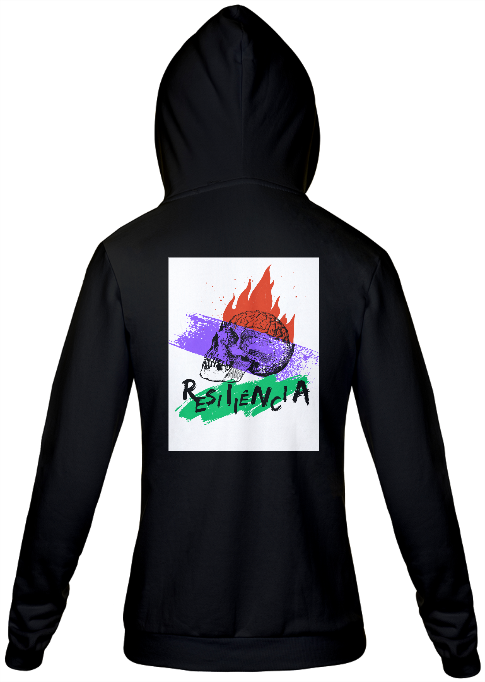 Moletom com Zíper Unissex R2N Resiliência 