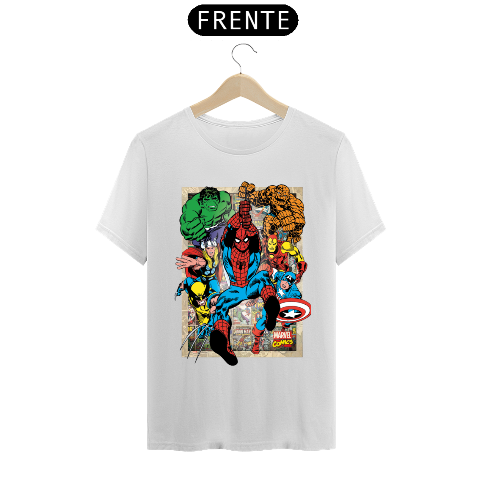 Camisa MARVEL COMICS