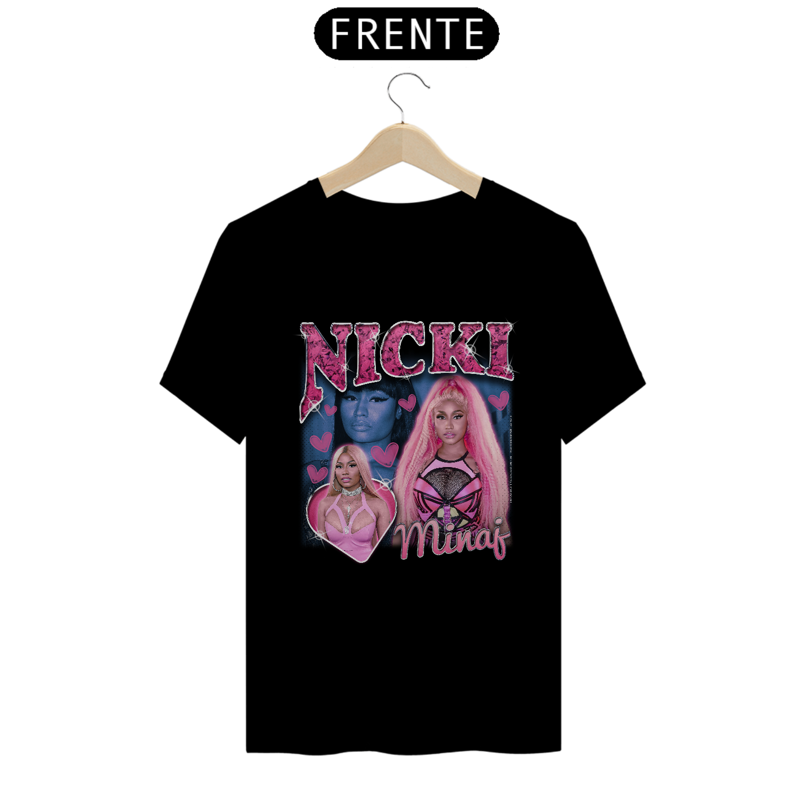 Camiseta Bootleg - Nicki Minaj