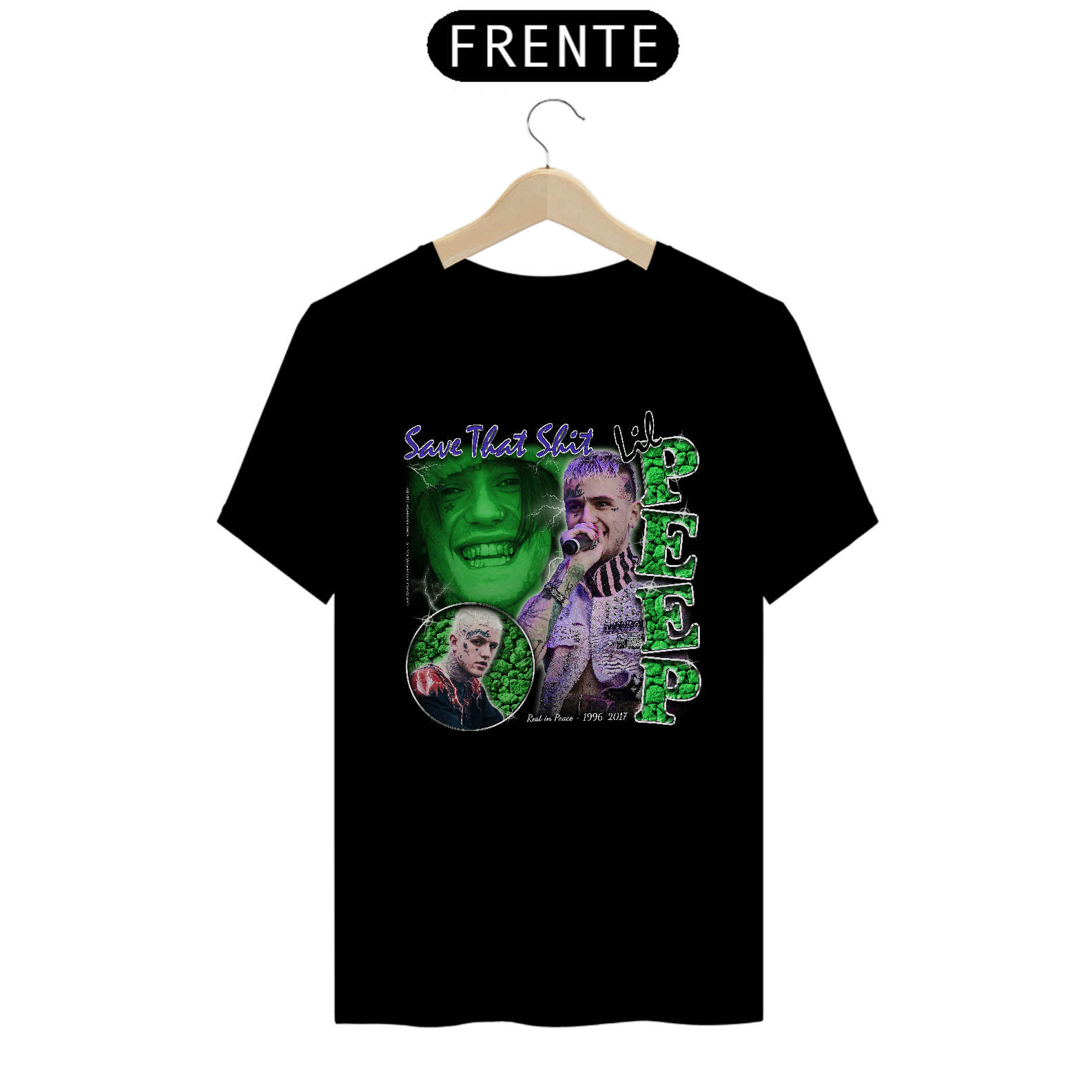 Camiseta Bootleg - Lil Peep