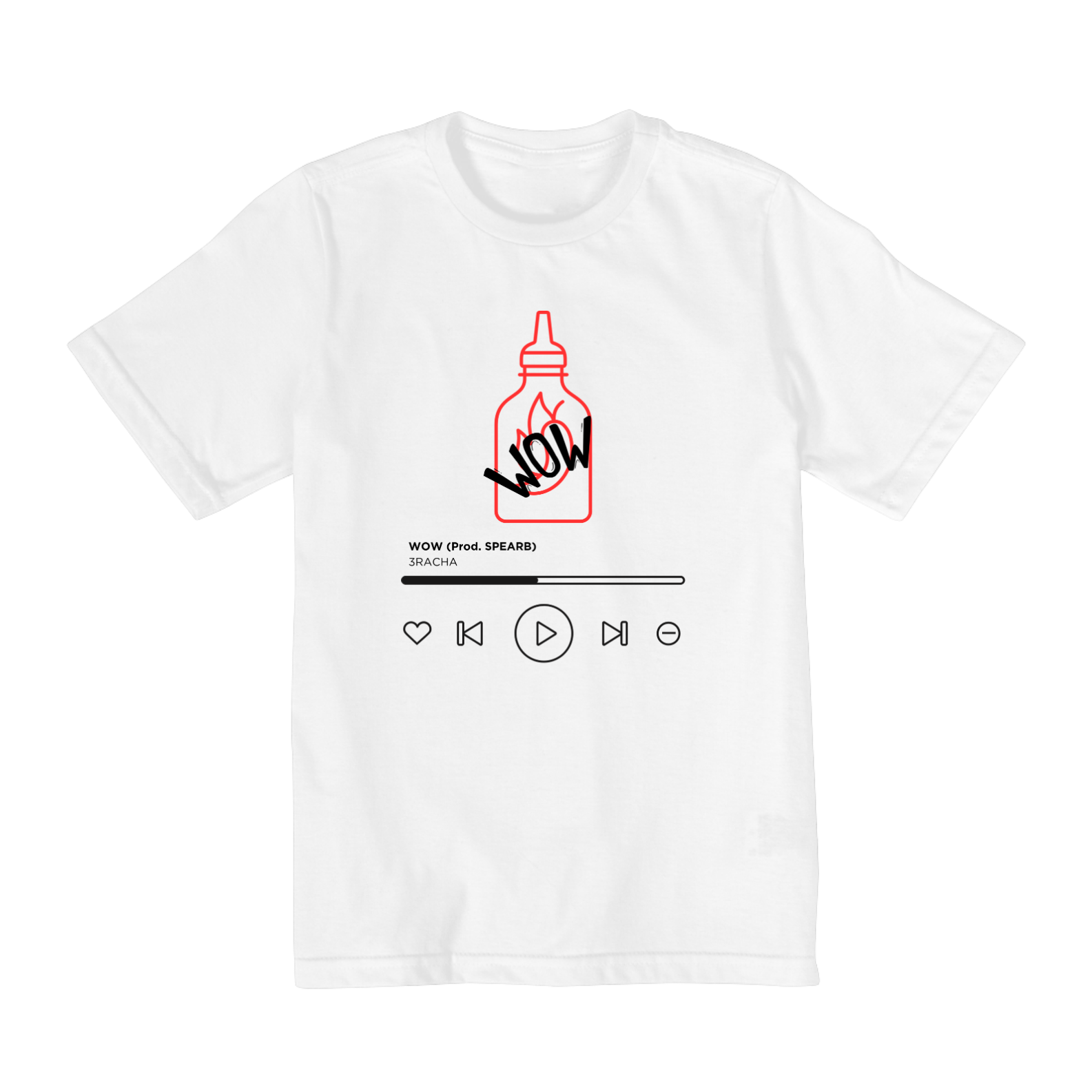 Camiseta Teens - WOW by 3RACHA - Stray Kids