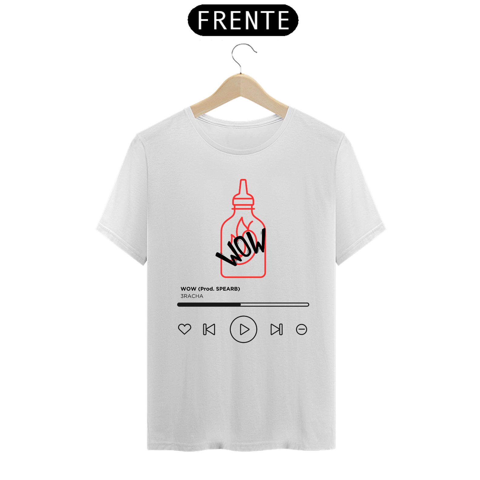 Camiseta Masculina - WOW by 3RACHA - Stray Kids