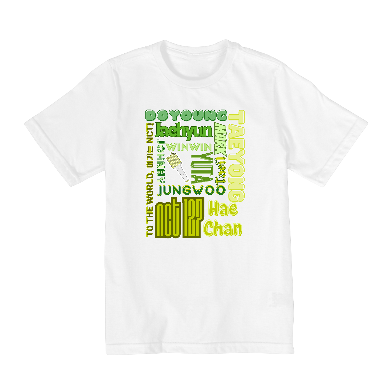 Camiseta Teens - Membros NCT 127