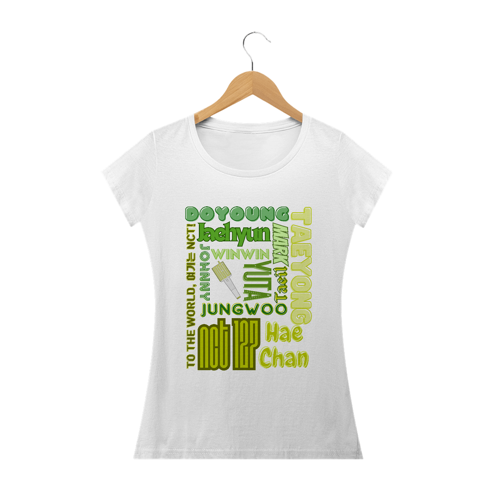 Camiseta Babylook - Membros NCT 127