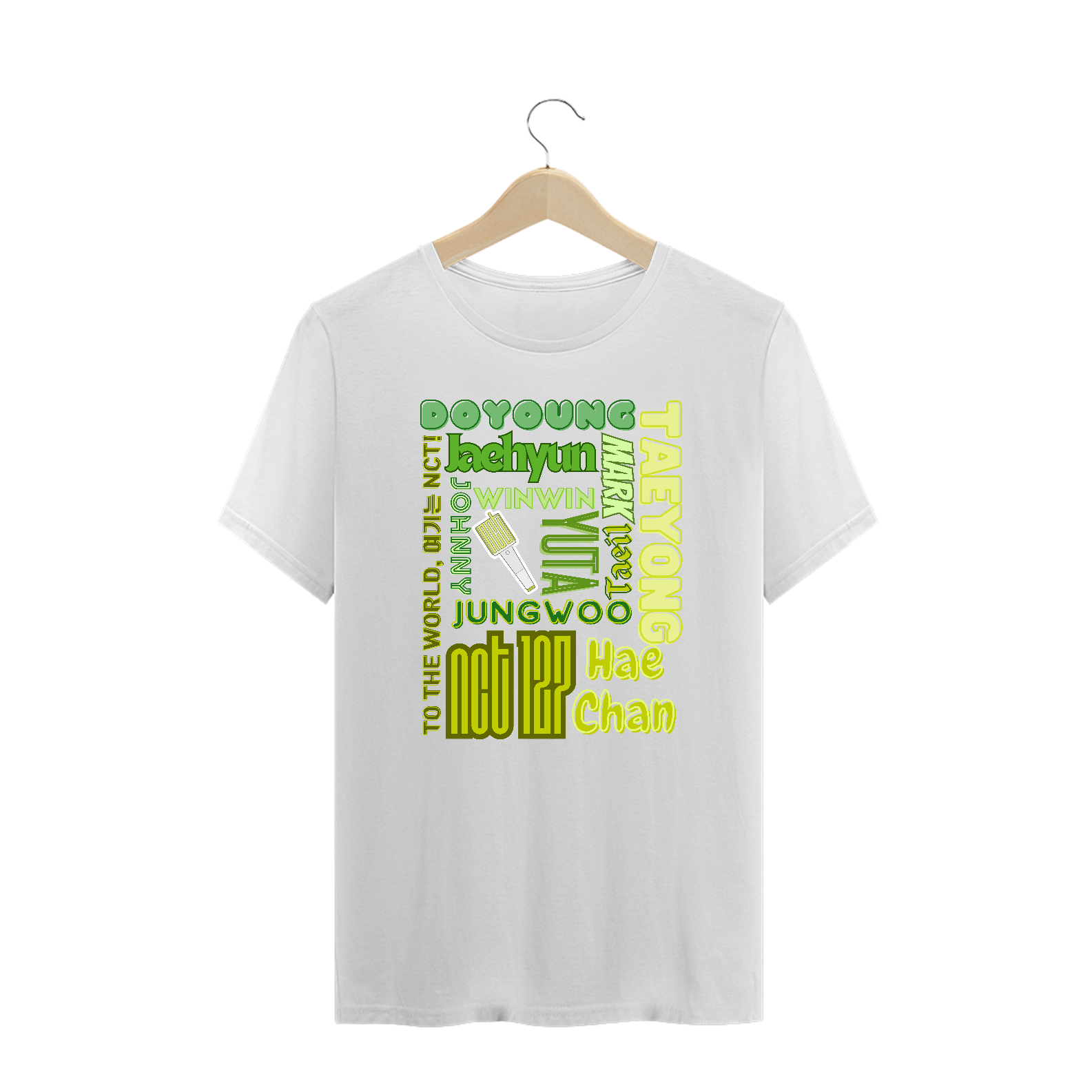 Camiseta Plus Size - Membros NCT 127