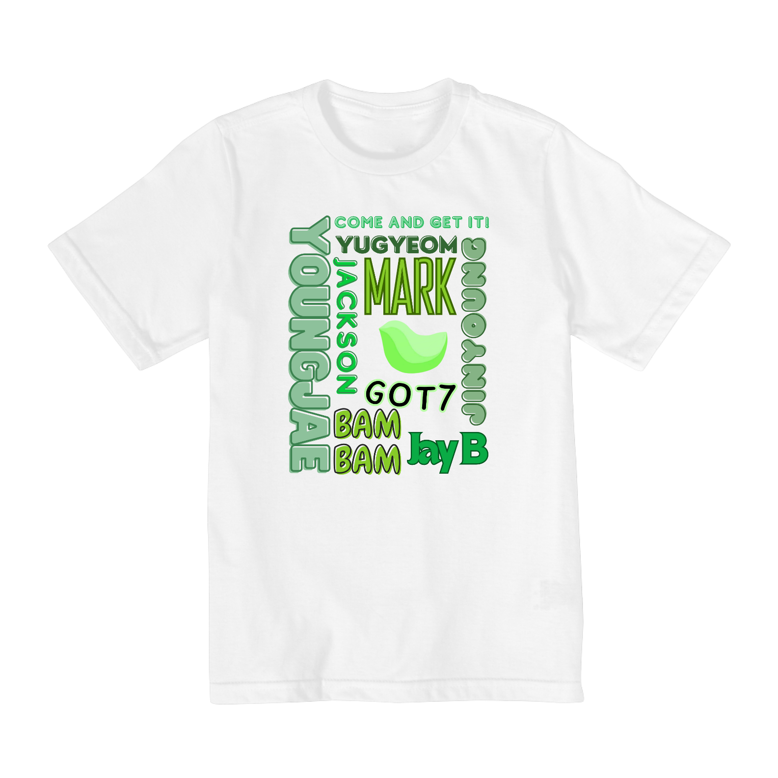 Camiseta Teens - Membros Got7
