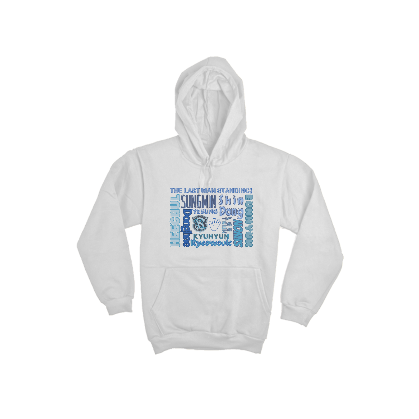 Moletom Canguru - Membros Super Junior