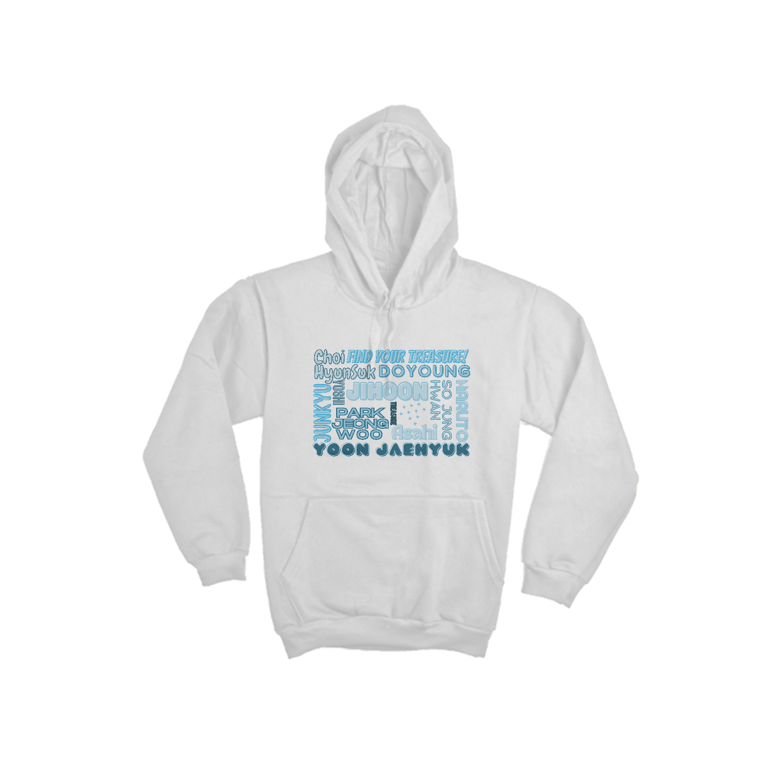 Moletom Canguru - Membros TREASURE