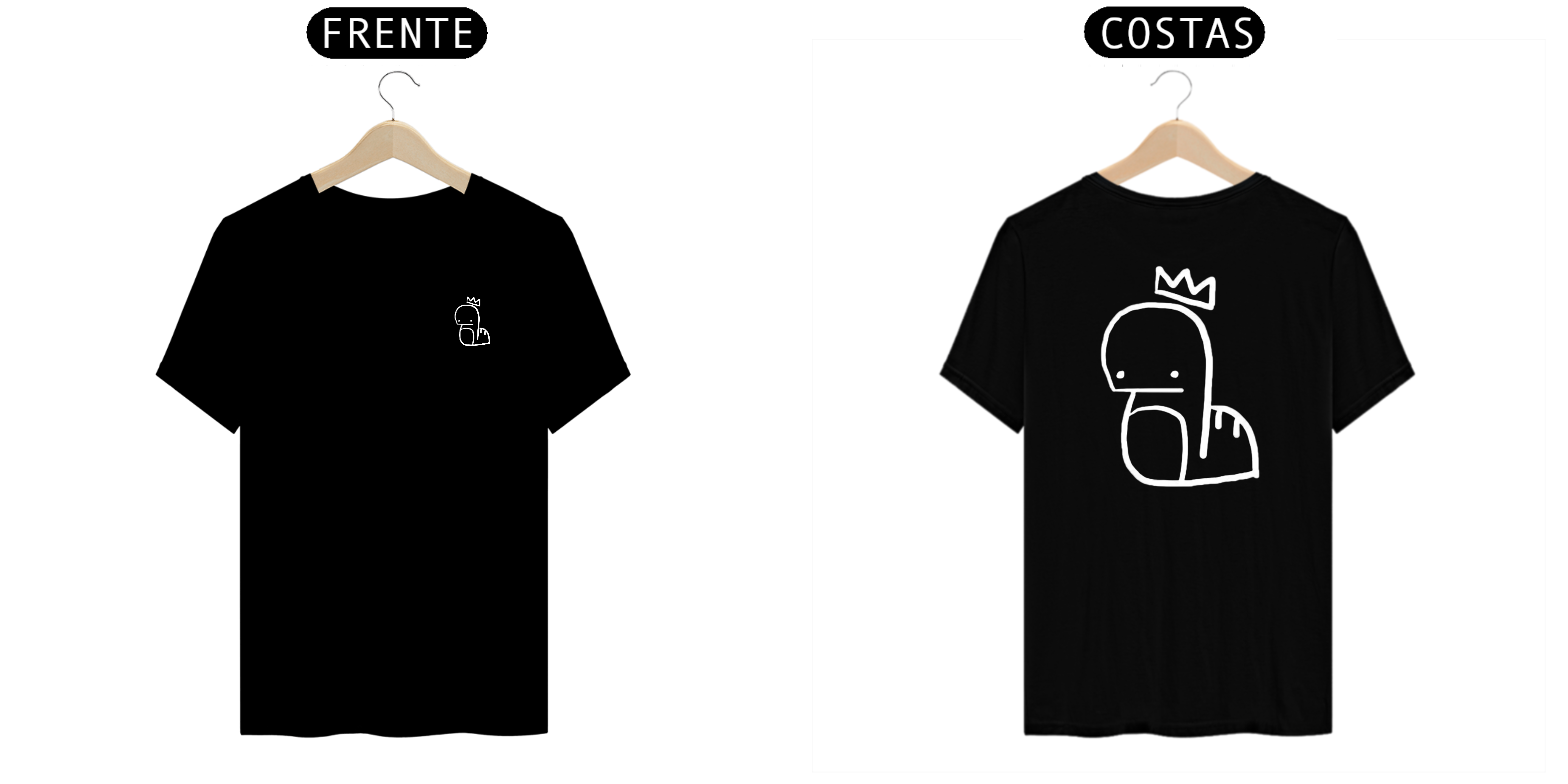 Camiseta Masculina - Minhoca do Chan (ver. B)