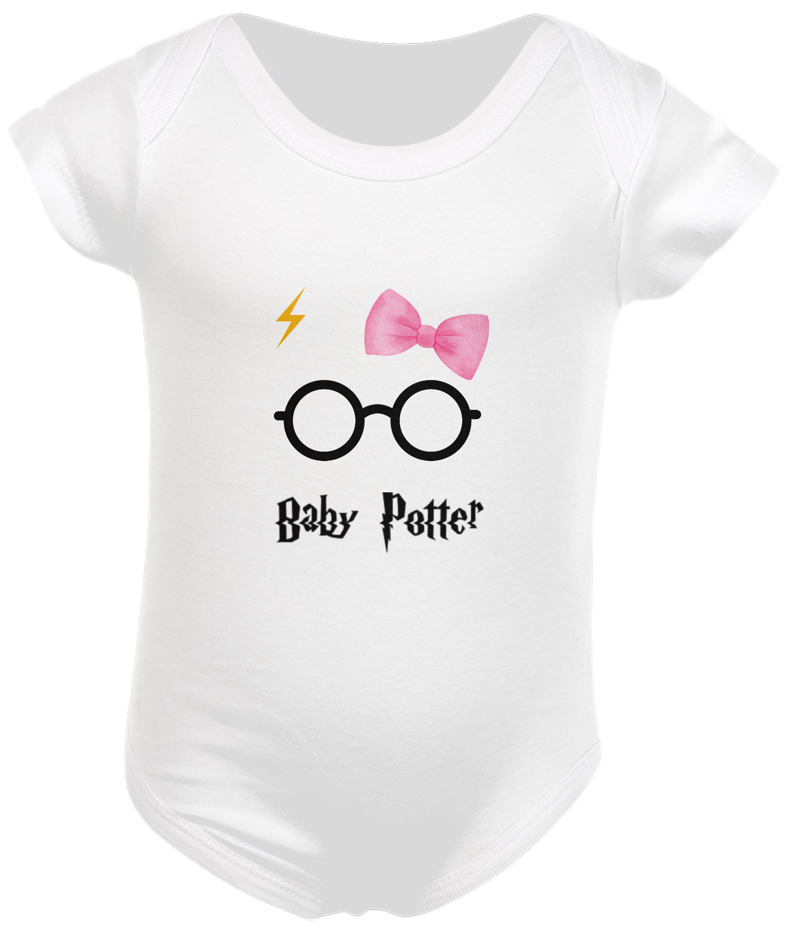 Baby Potter Menina - Body Personalizado Harry Potter