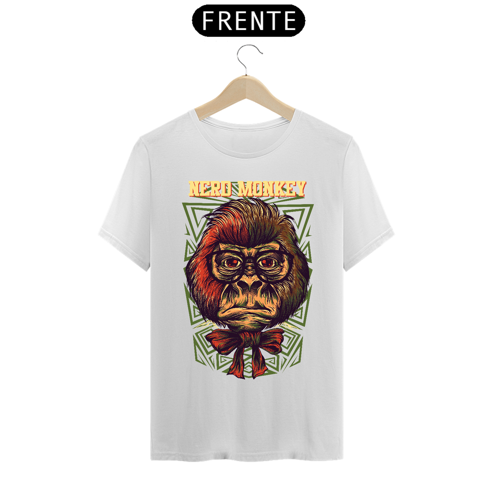 Camiseta Nerd Monkey