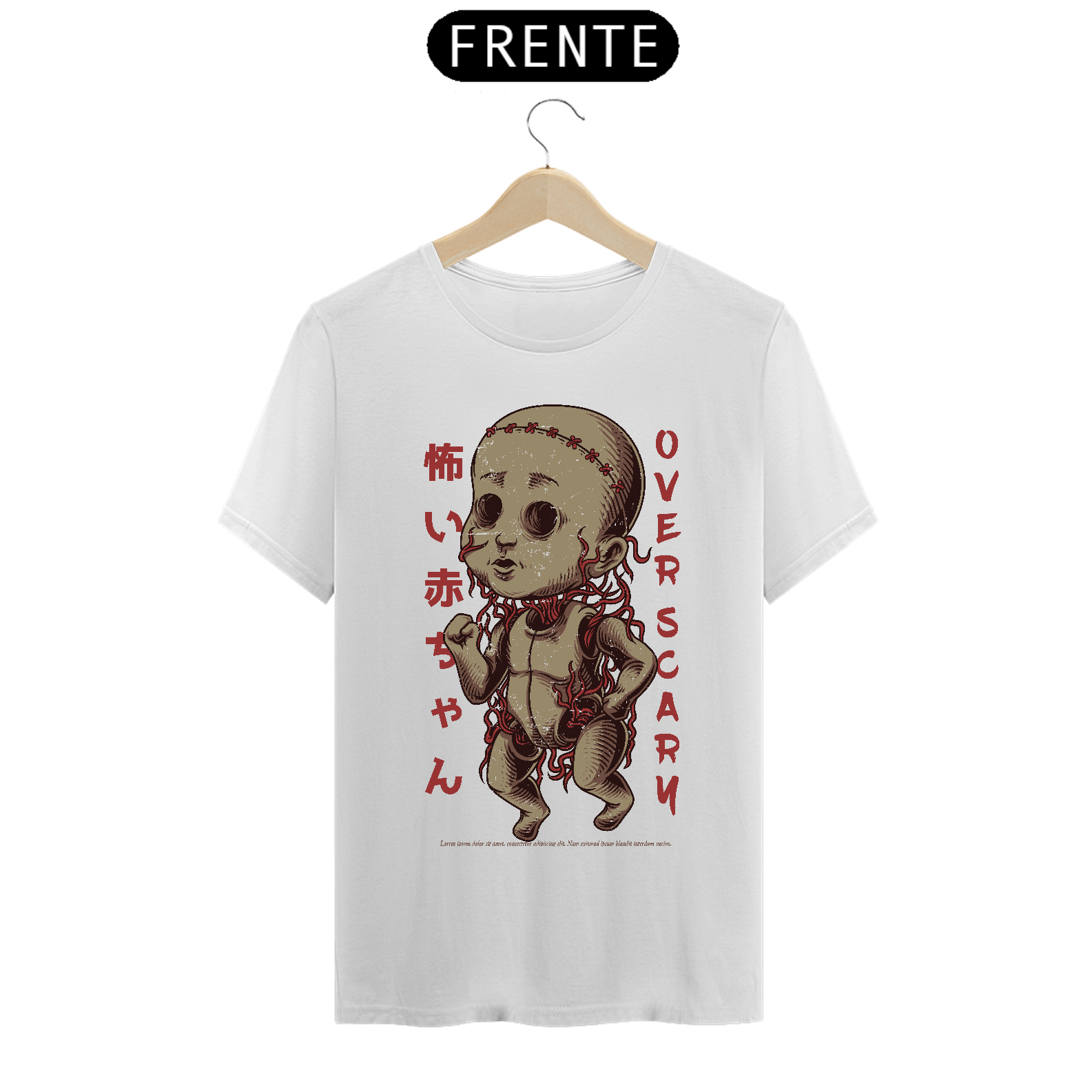 Camiseta Over Scary