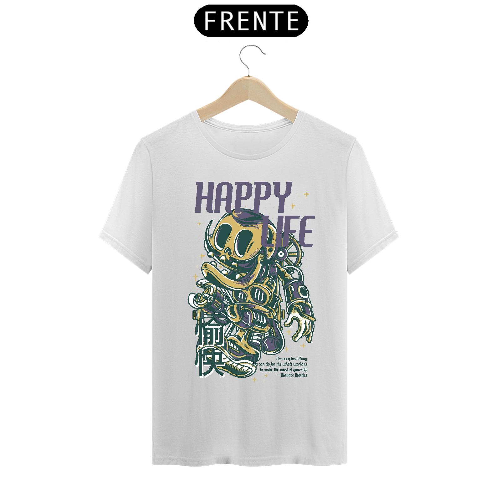 Camiseta Happy Life