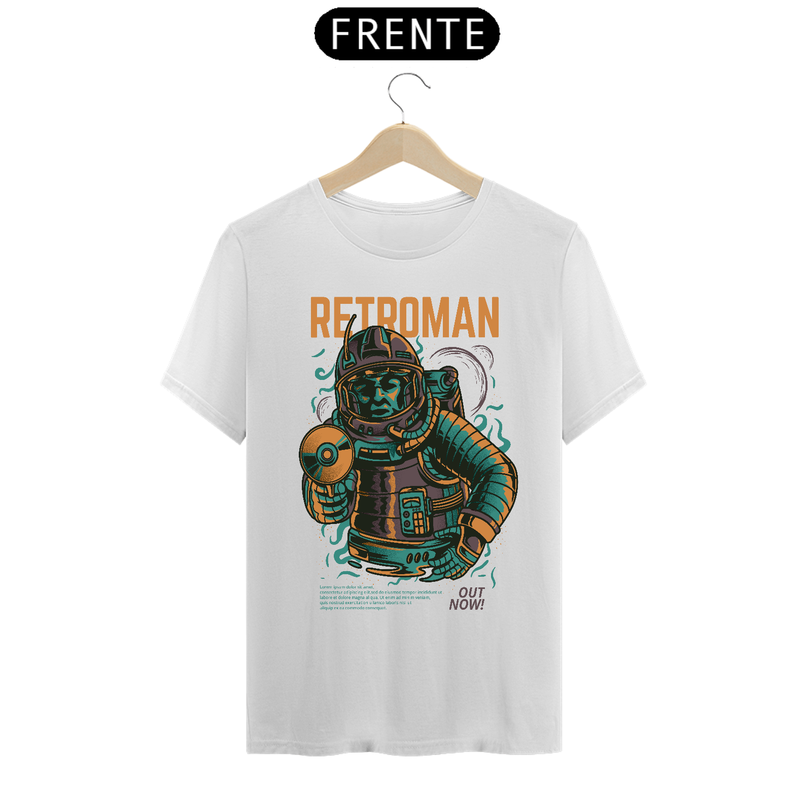 Camiseta Retroman