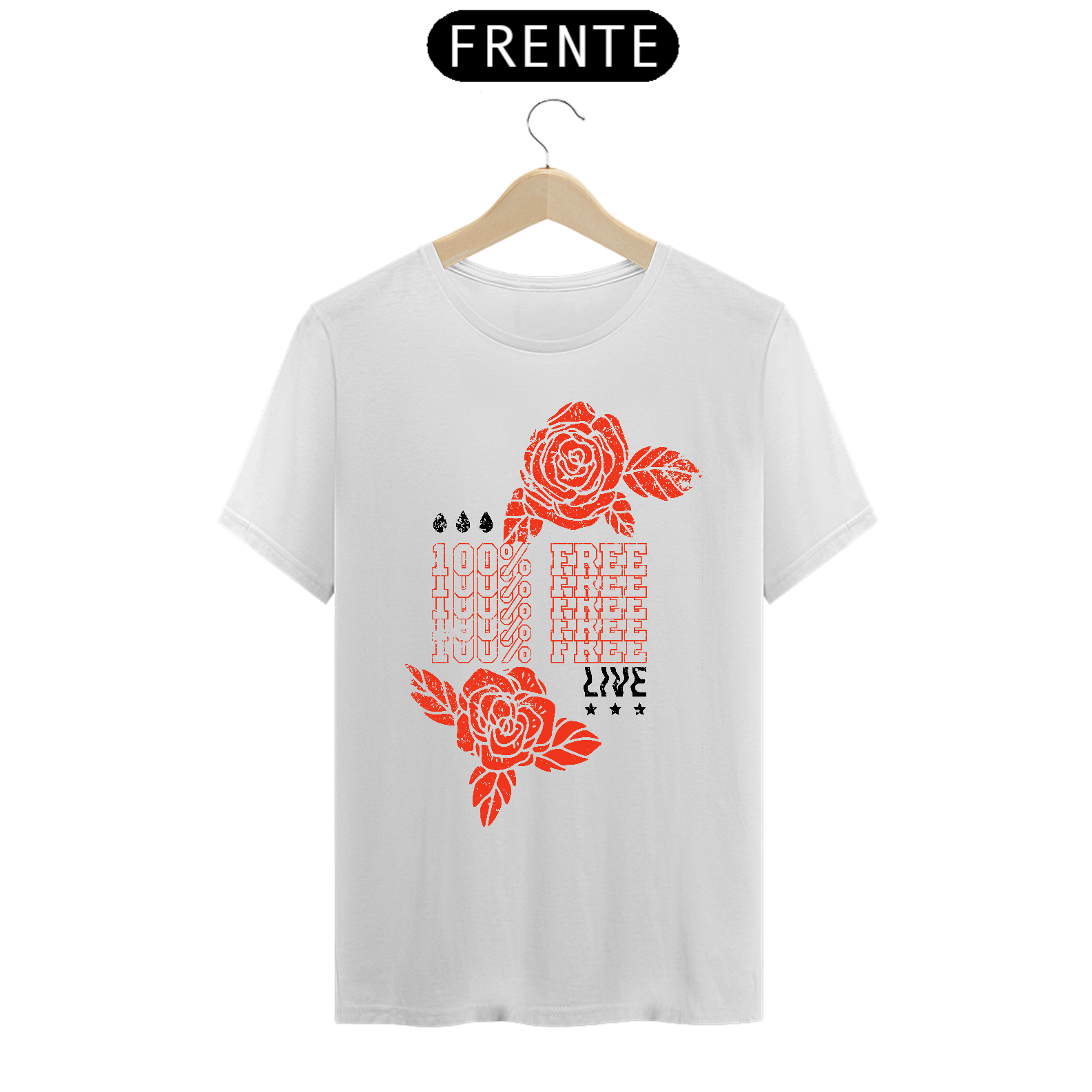 Camiseta Free Live