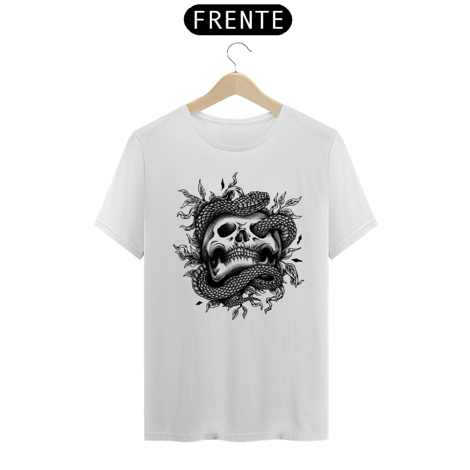 Camiseta Skull Snake