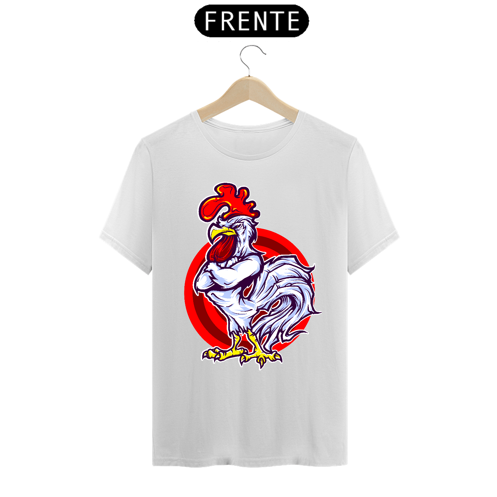 Camiseta Angry Rooster