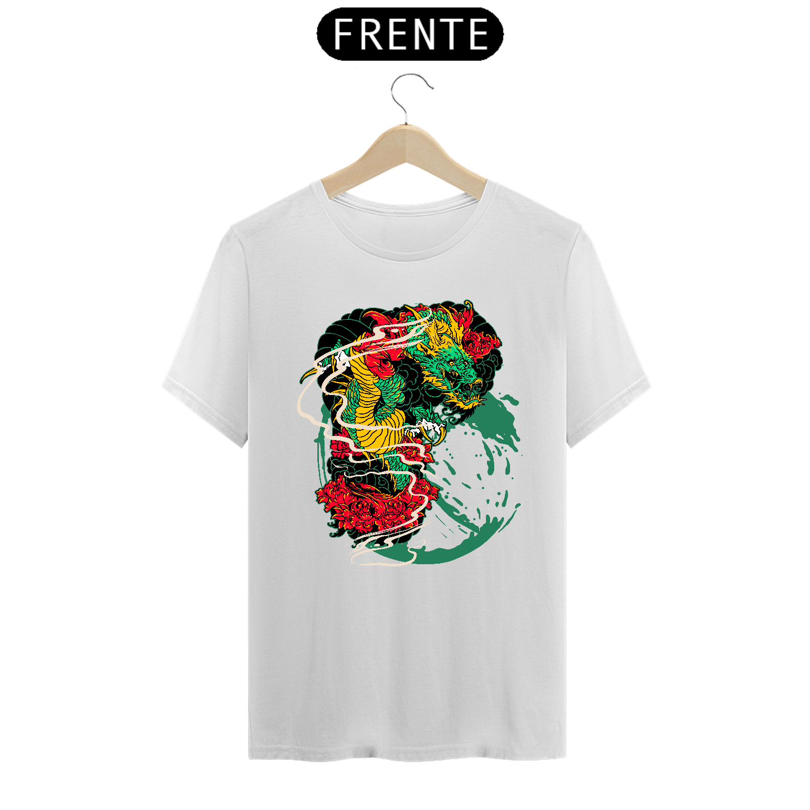 Camiseta Oriental Dragon