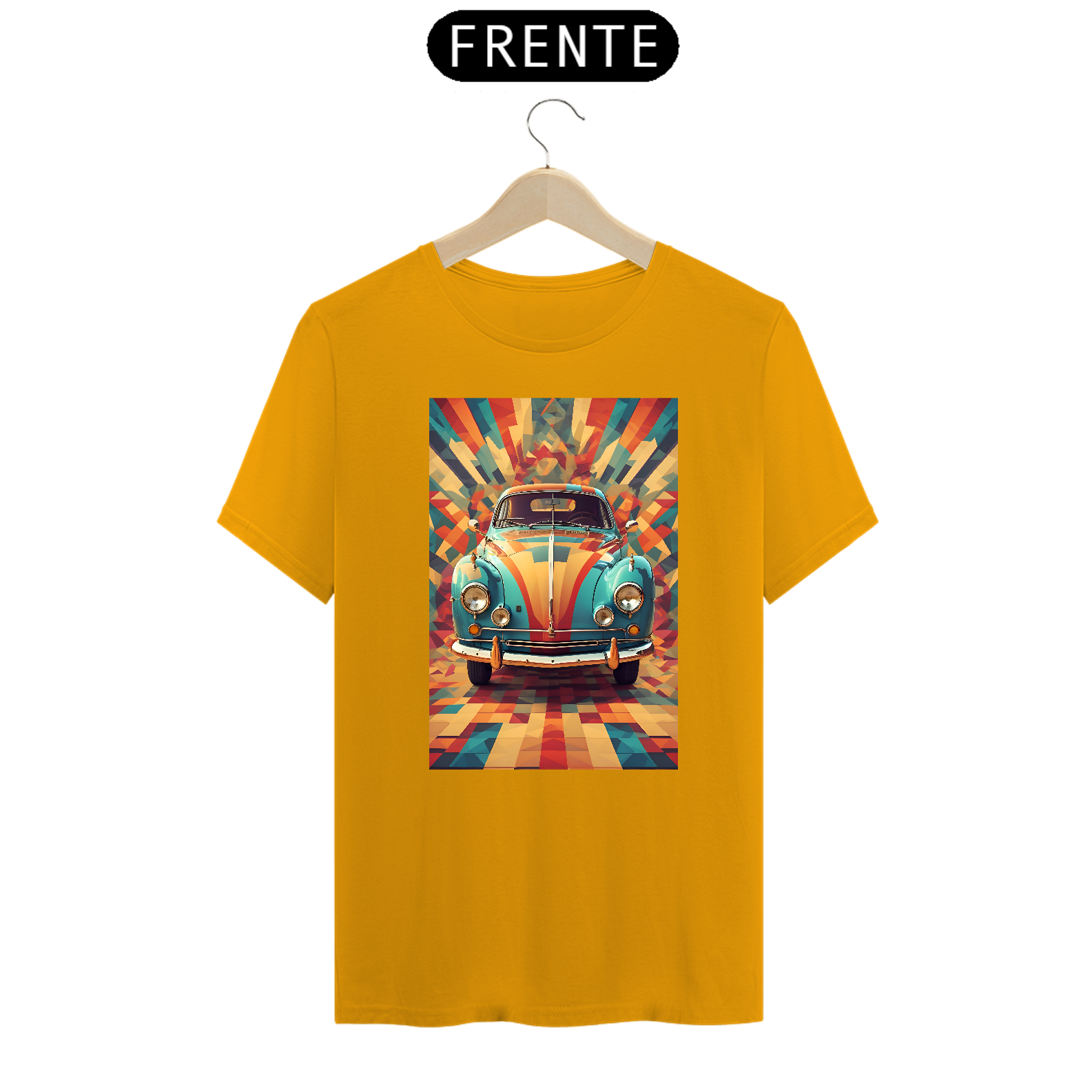 Camiseta Fusca colorido