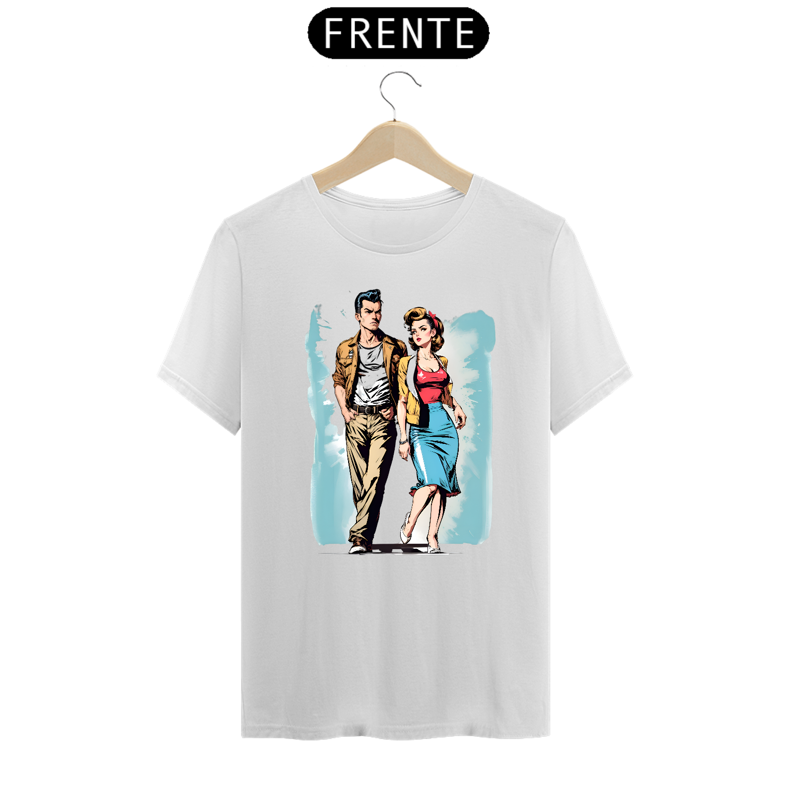 Camisa Casal Vintage anos 70