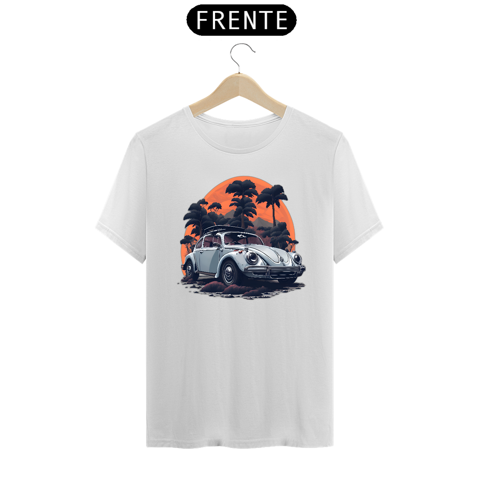 Camiseta de fusca 2D