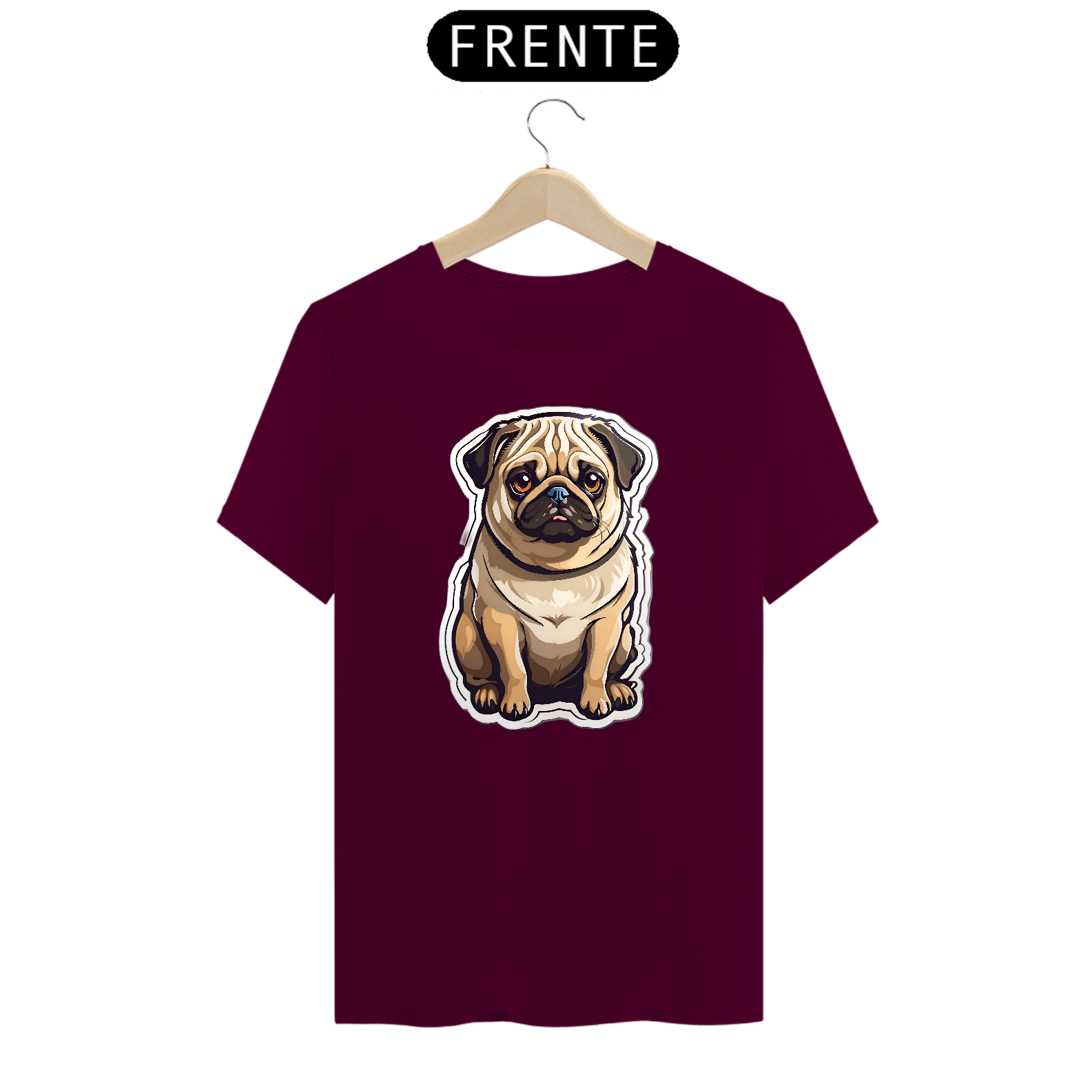 camiseta pug