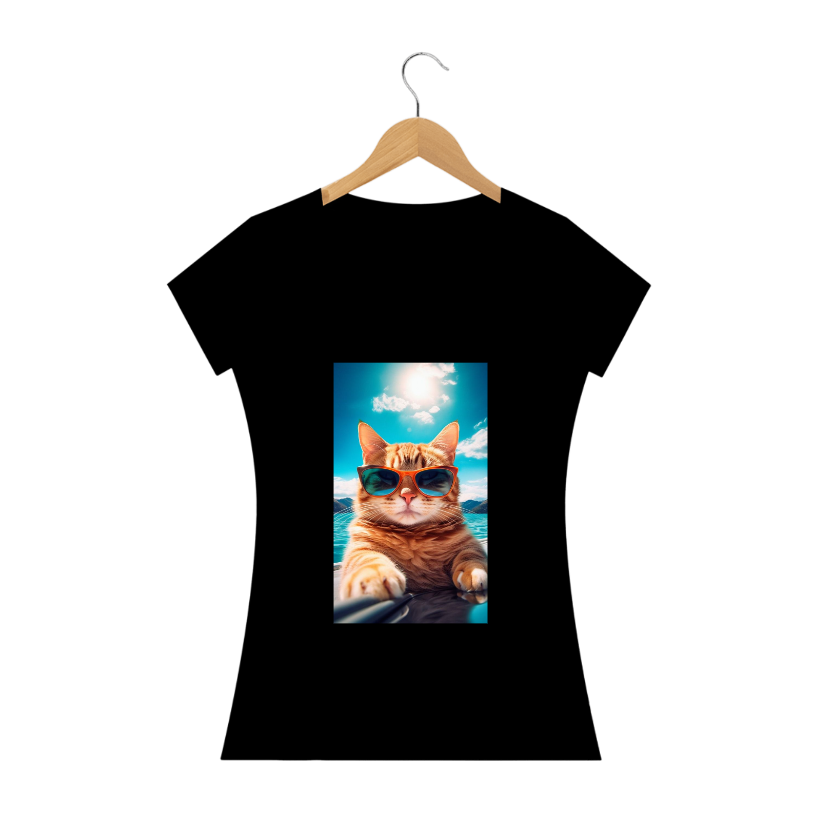 Gato com Óculos Escuros