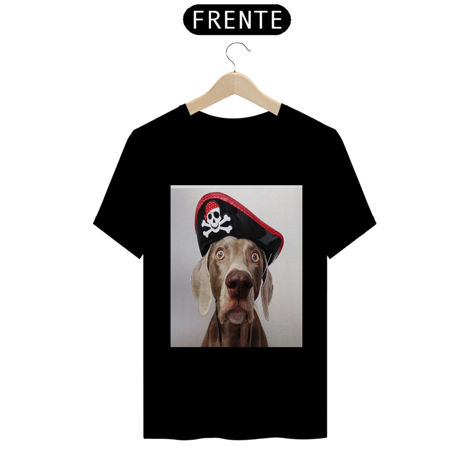 Camiseta cachorro Pirata