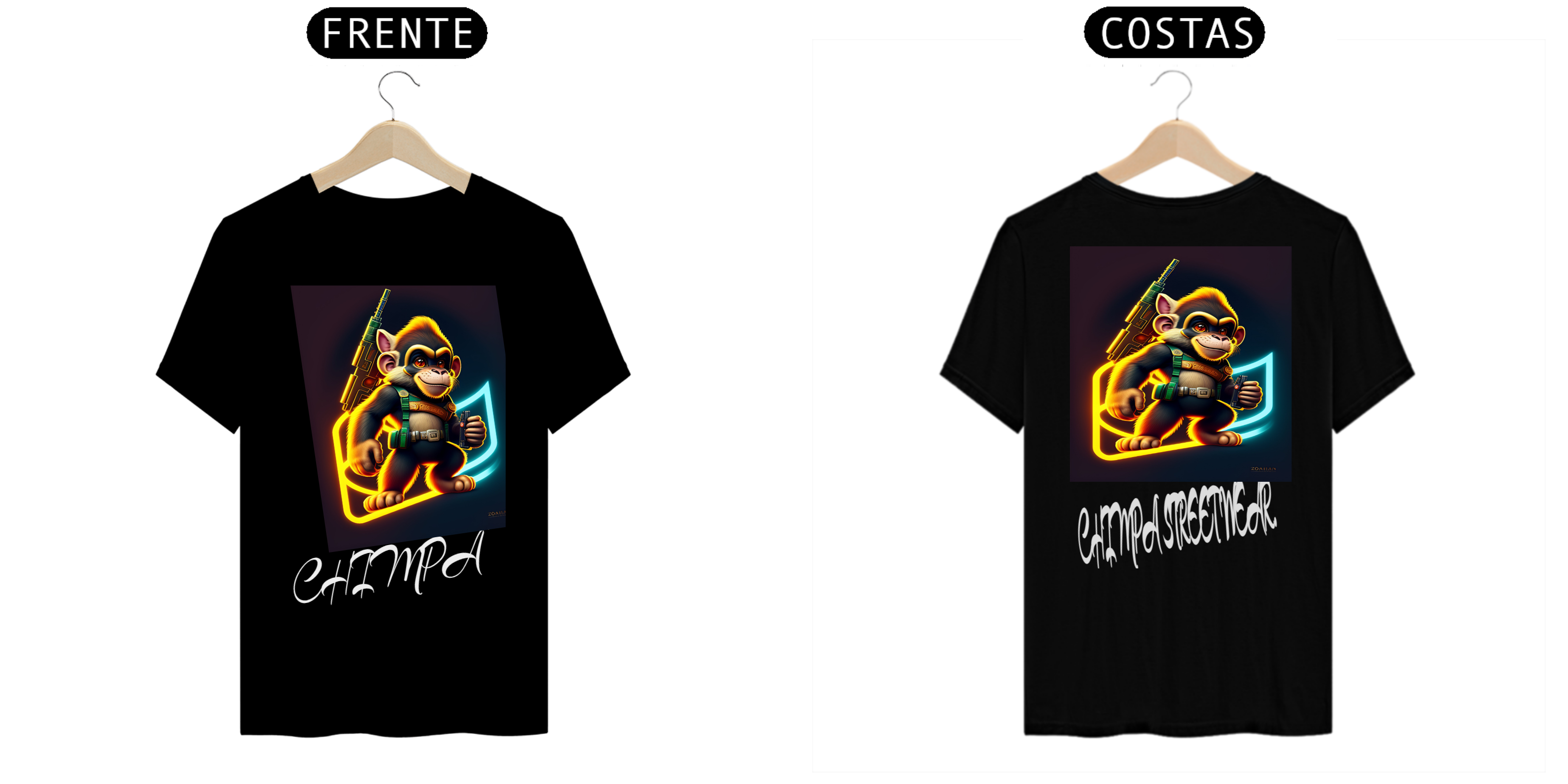 Nome do produto: Chimpa Street Wear. Moda Das Ruas.