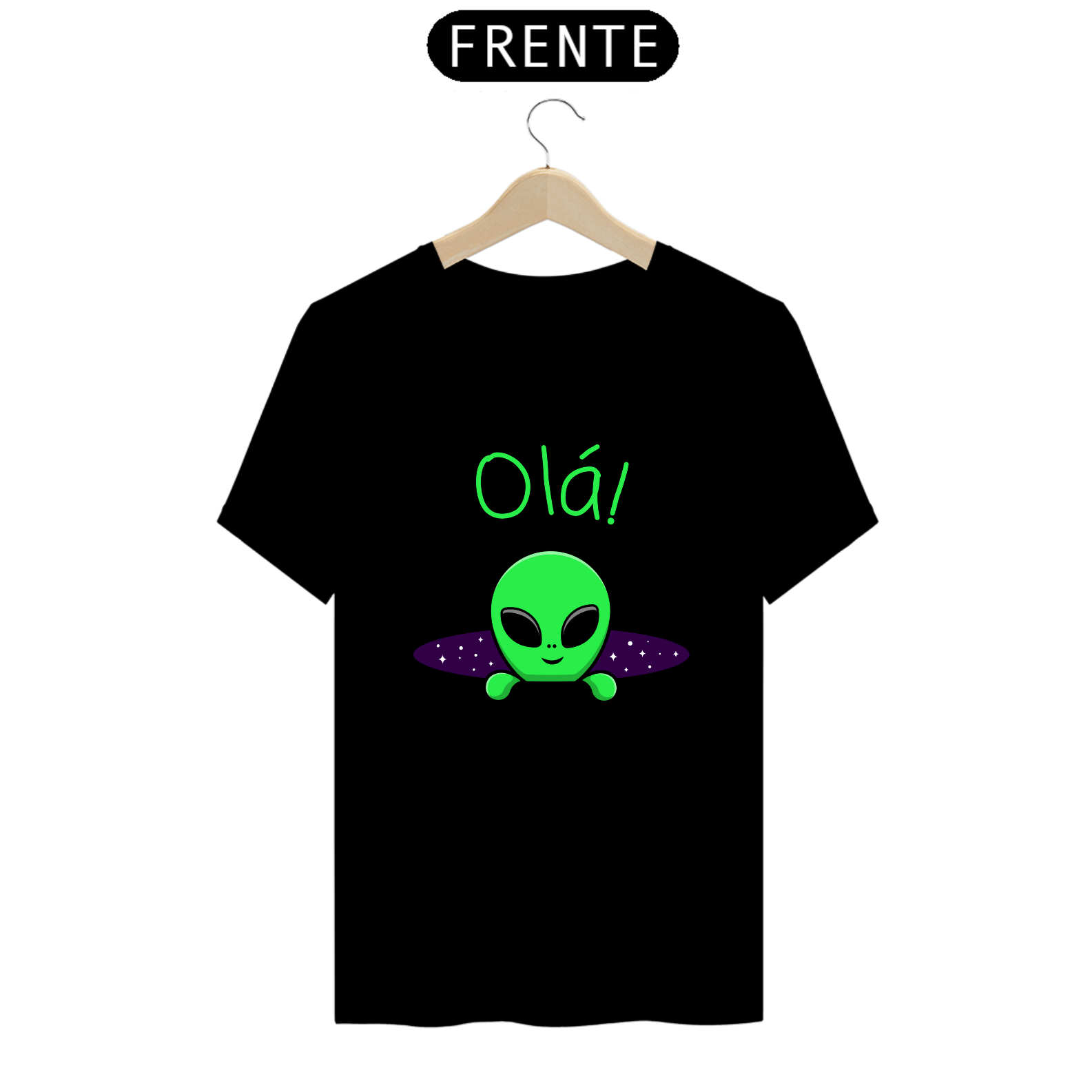 Camiseta - Alien ( Olá )