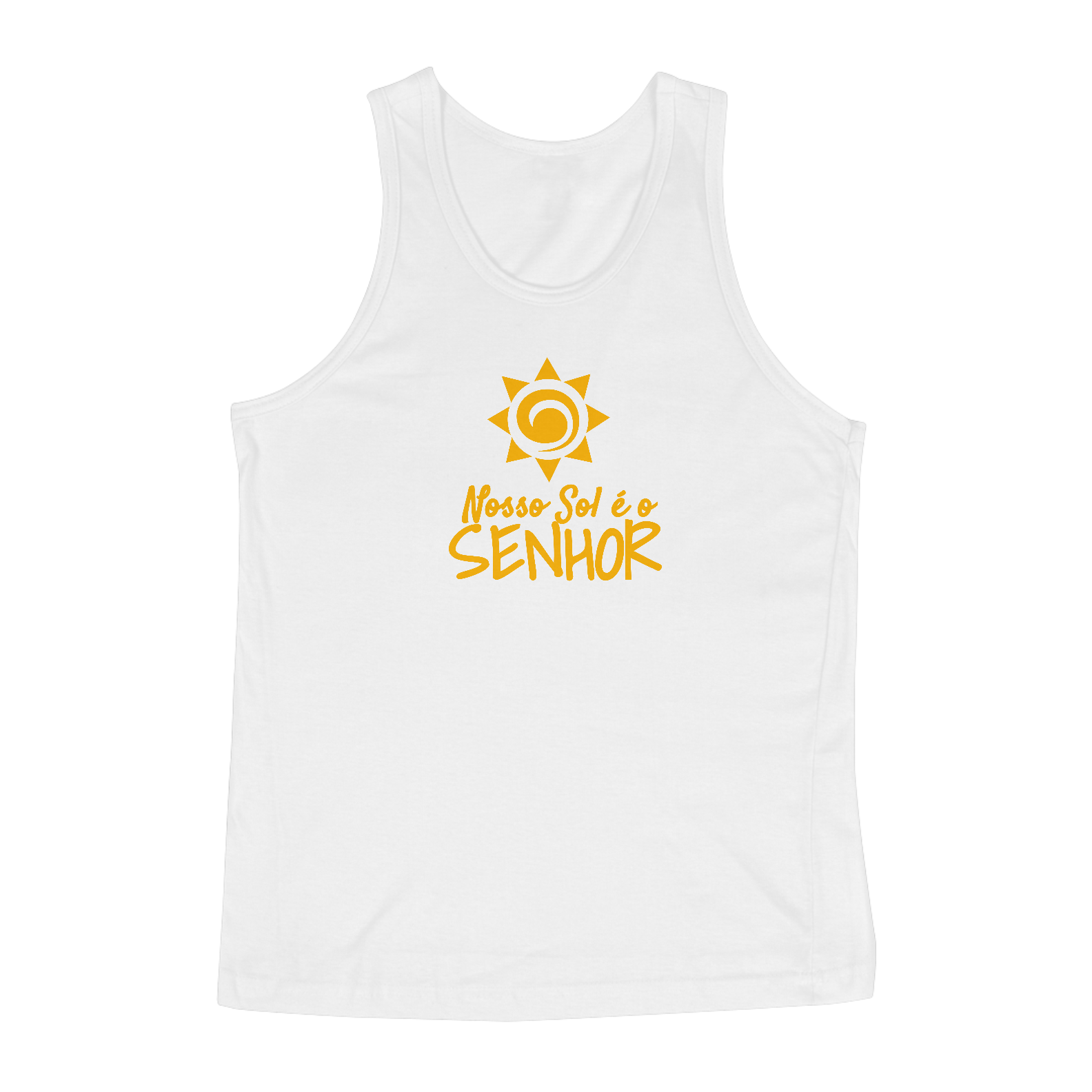 Regata Masculina Classic Conforto Verão Nosso sol é o SENHOR