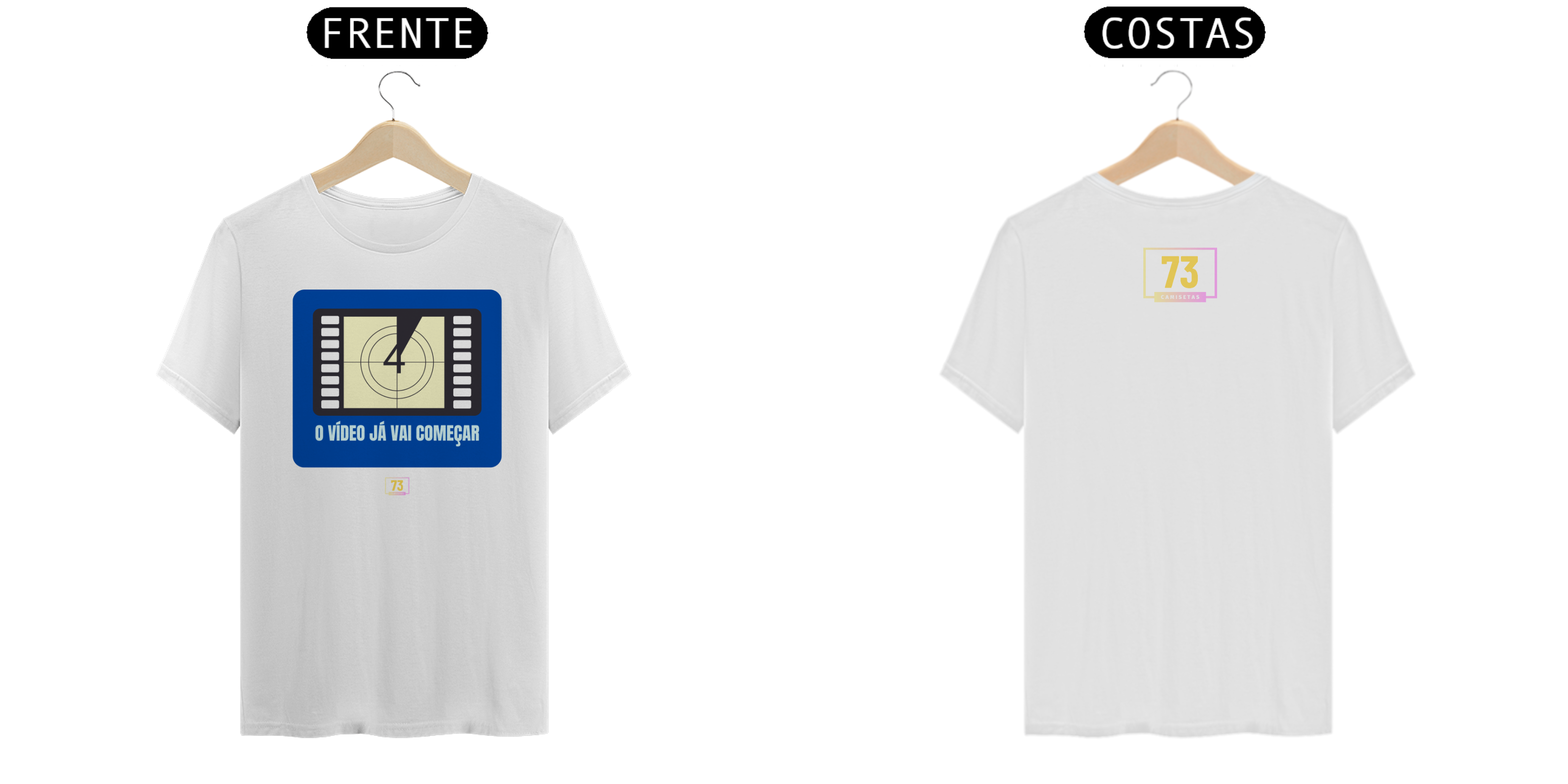 T-Shirt Classic Geek Vídeo 