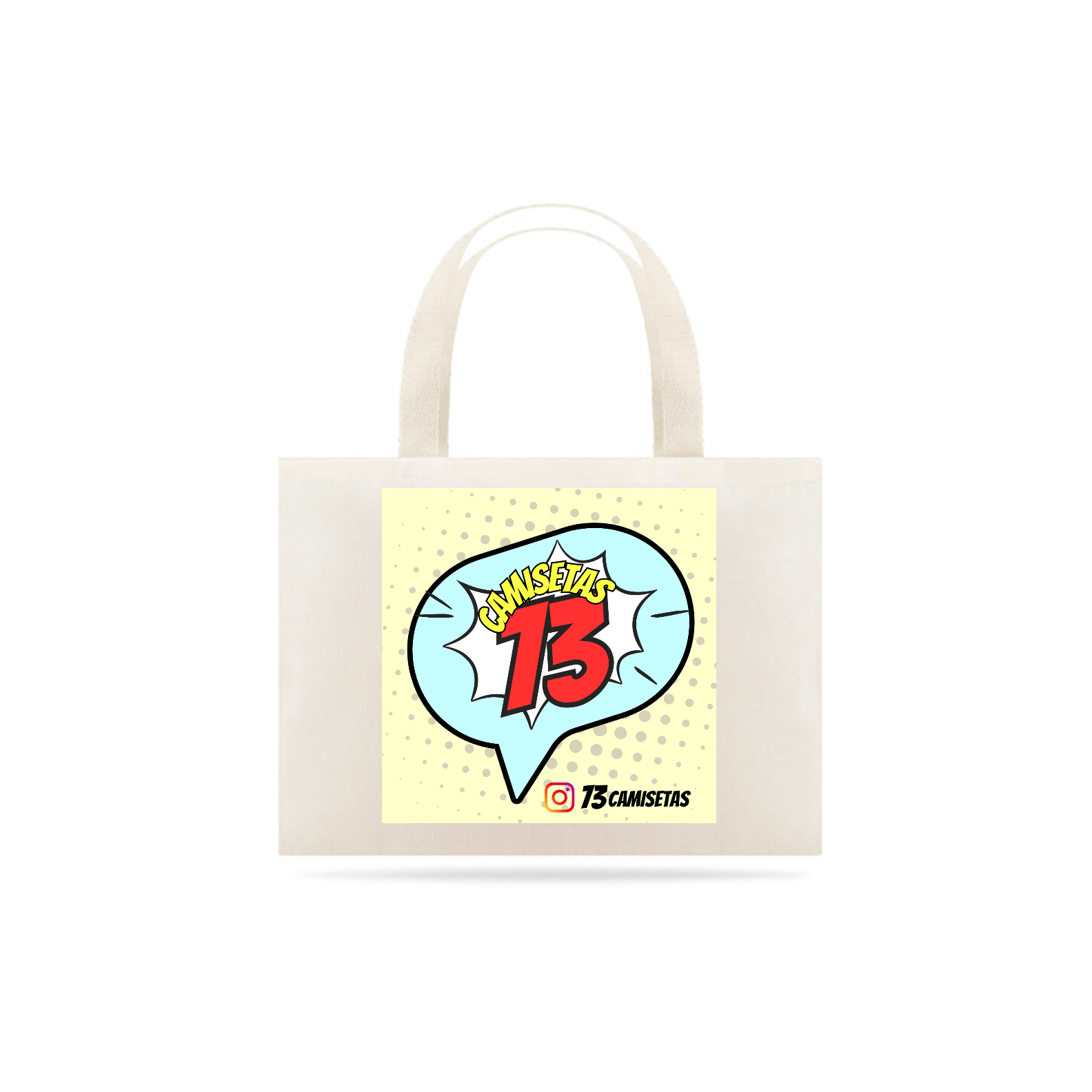Logo 73 Camisetas Ecobag Amarelo