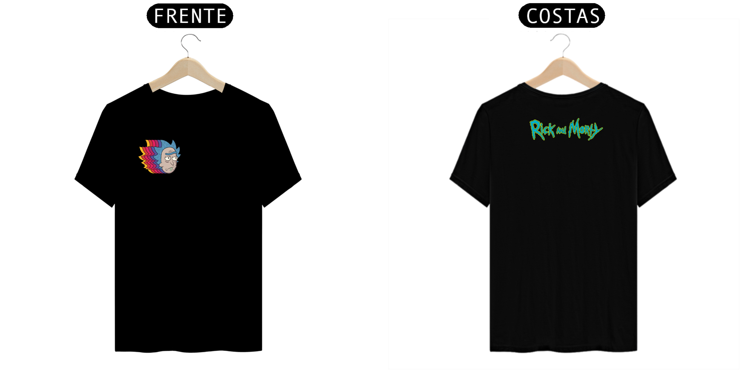 T-shirt Premium Rick and Morty 