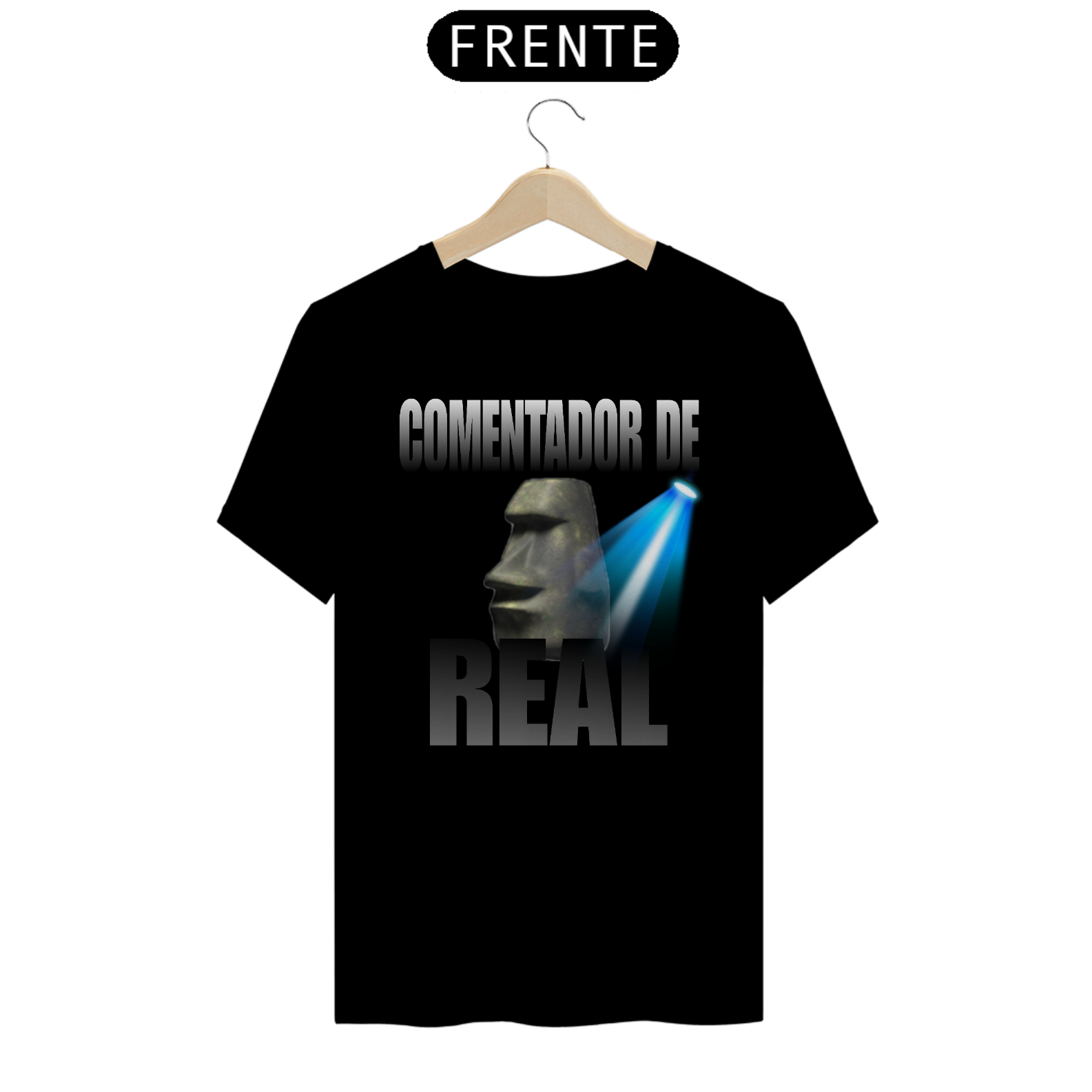 Camiseta: comentador de 
