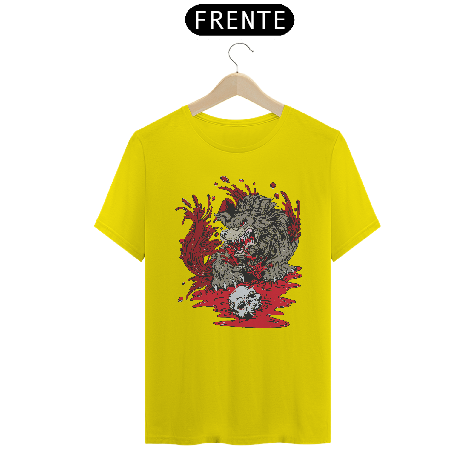 Camiseta Bloody Wolf