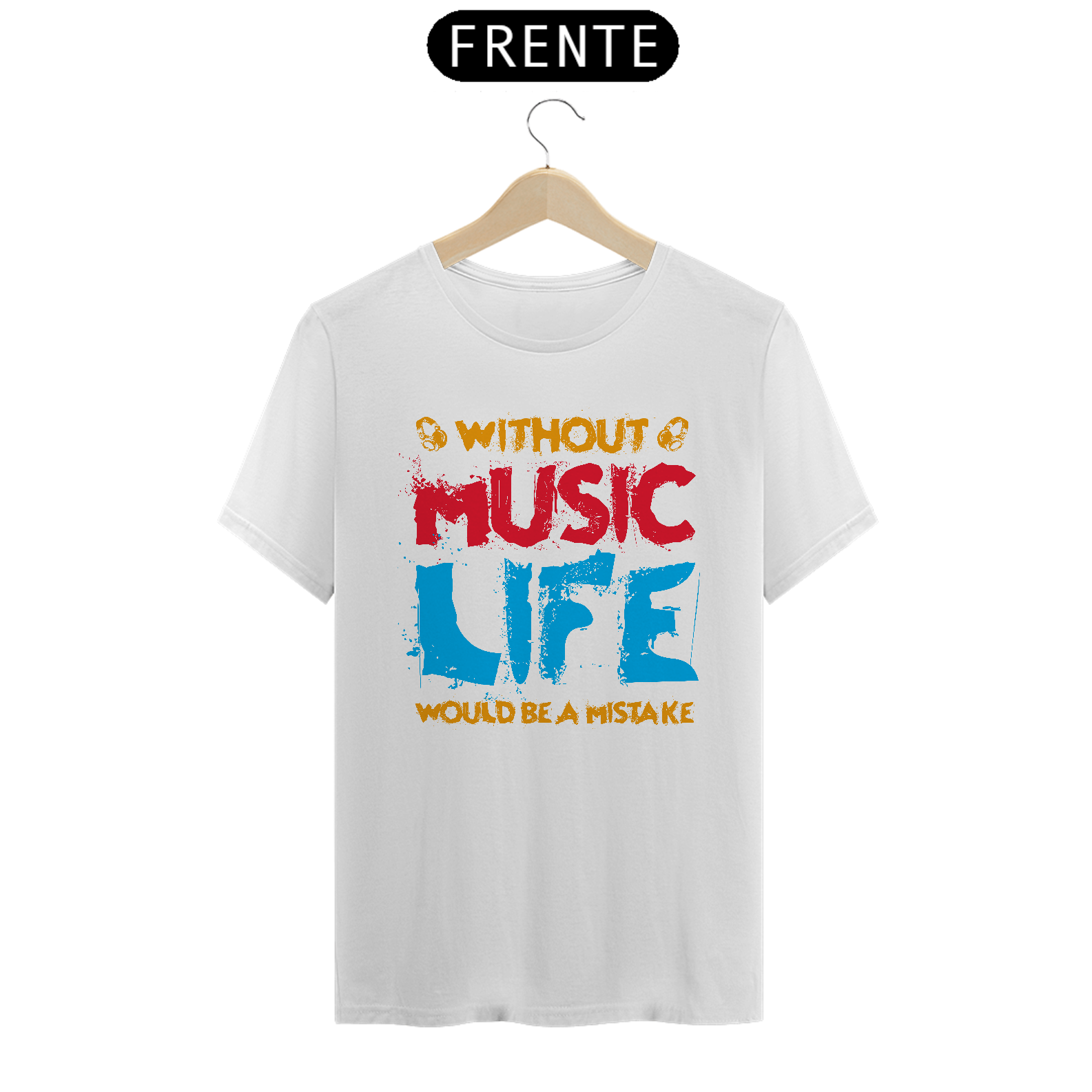 Camiseta Coleção Musical Music Life